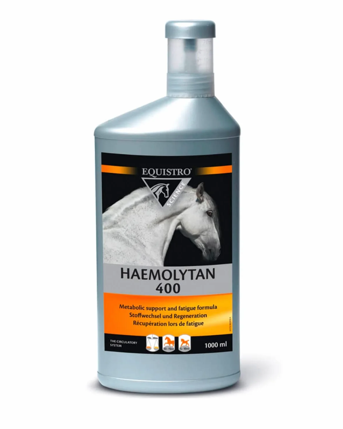 EQUISTRO® Haemolytan 400 karma uzupełniająca dla koni 1 l
