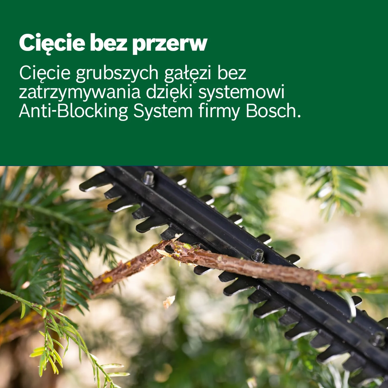 Bosch Easyhedgecut 18V-44-11 Nożyce do Żywopłotu, Czarny/Zielony, 87,5 x 15,4 x 18 cm