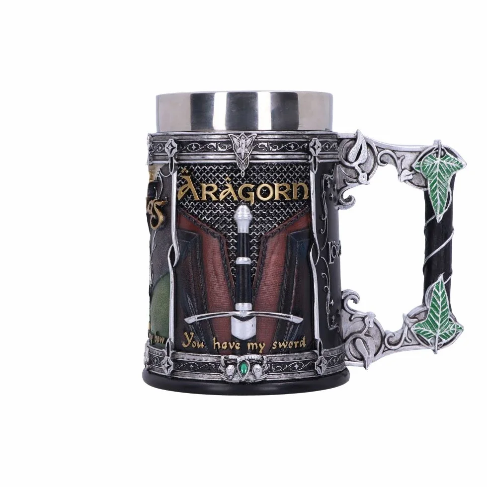 Nemesis Now Oficjalnie licencjonowany kufel "Władca Pierścieni", wielokolorowy, 15,5 cm