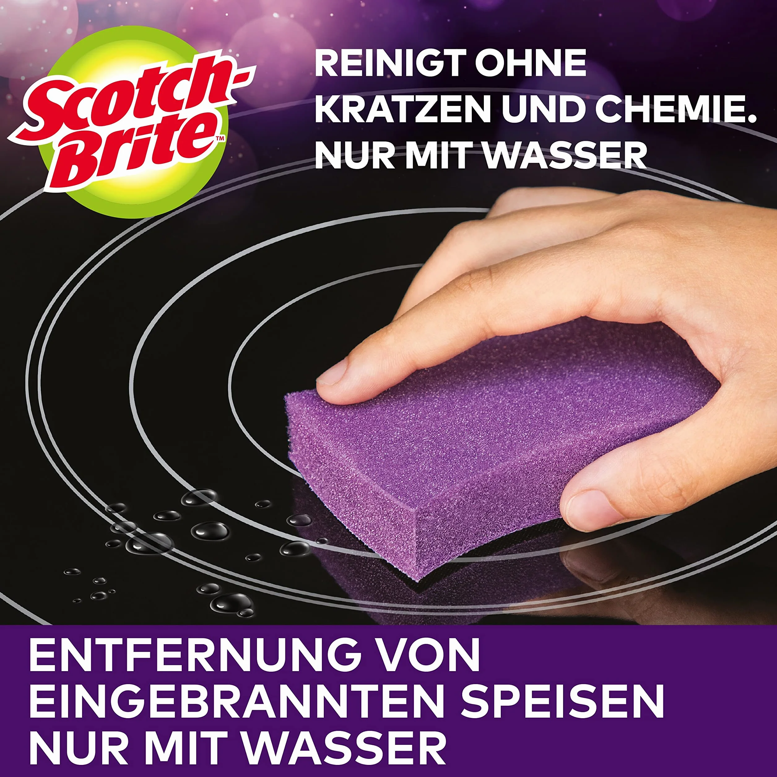 Scotch-Brite Szklane podkładki do kuchenek, 3 szt