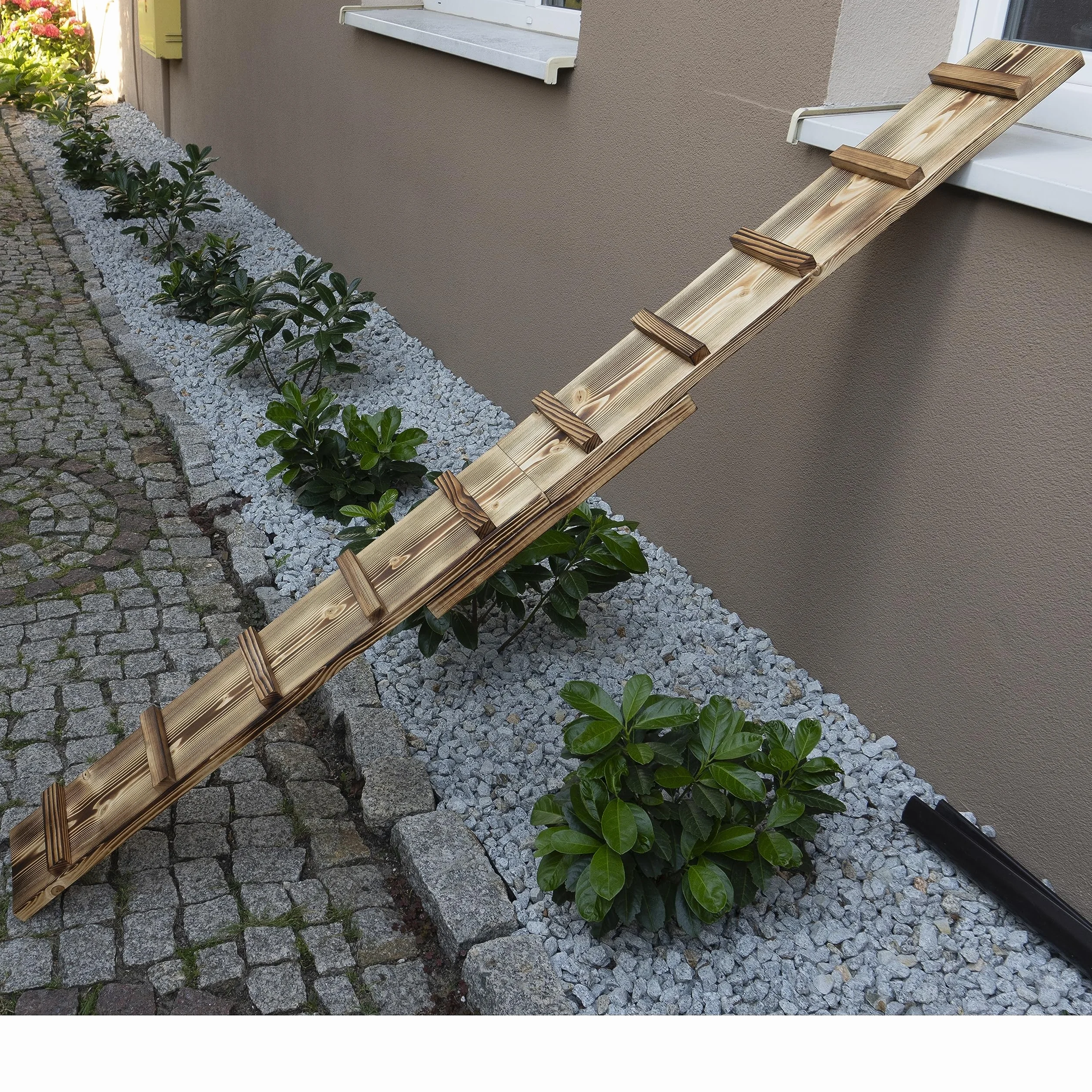 Drabinka dla kota dla kota opalana, na balkon, 1 m, bez mocowania
