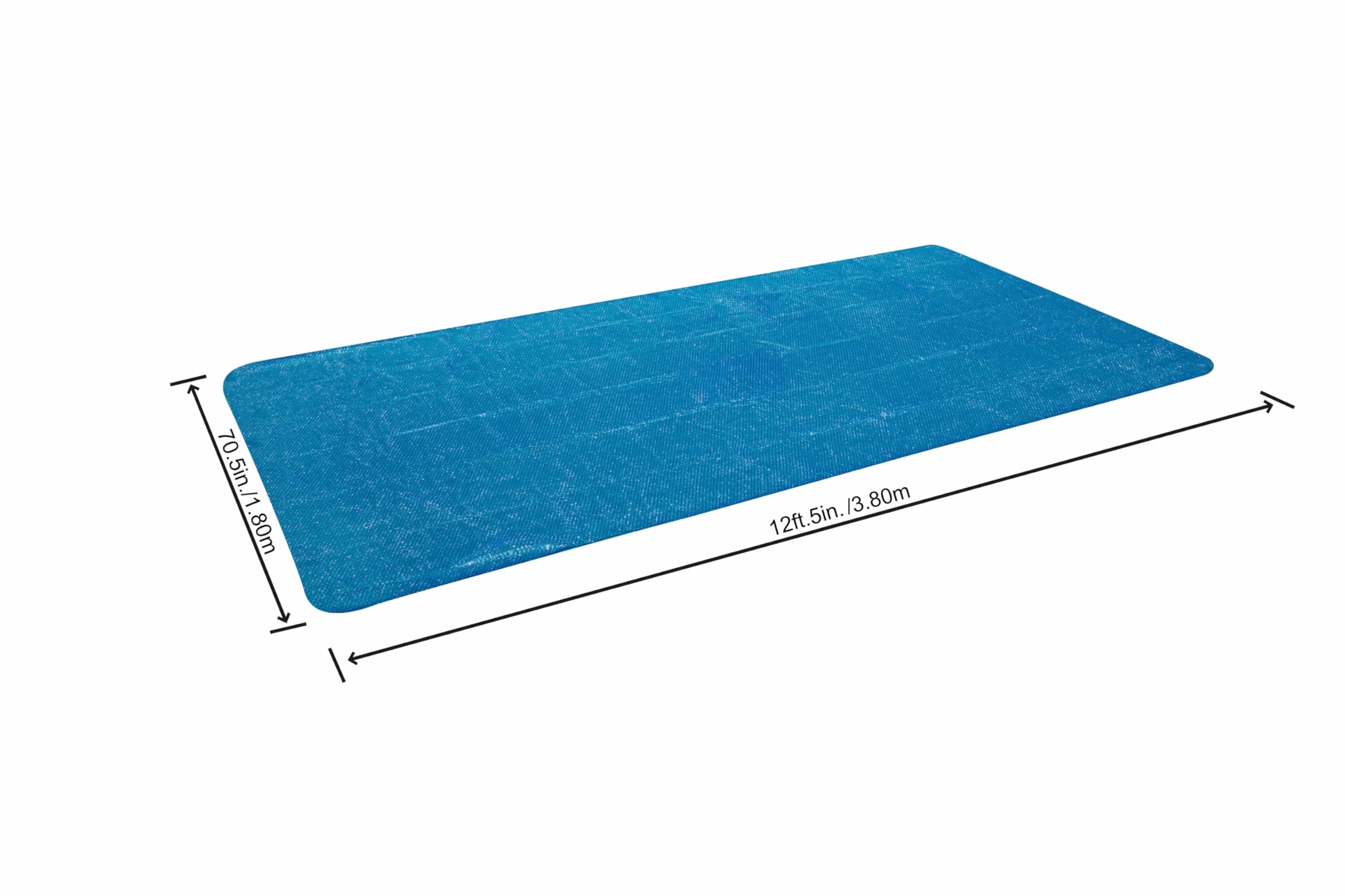 Bestway | Prostokątna osłona basenu solarnego do basenów naziemnych, 4,04 m x 4,12 m