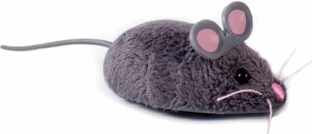 HEXBUG 503502 - Mouse Cat Toy zabawka, szara, 1 sztuka (1 opakowanie)