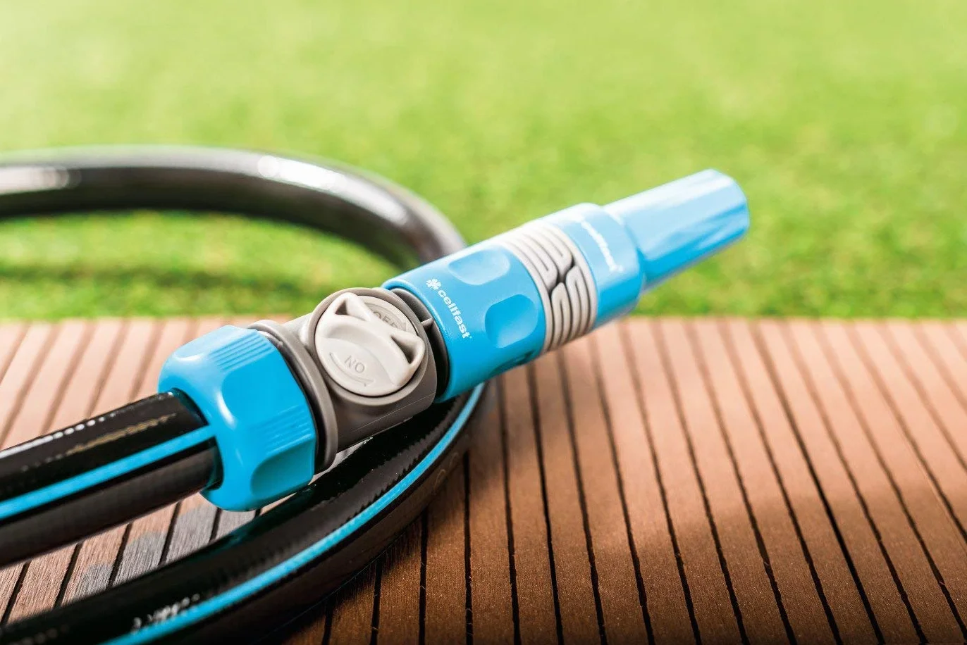 Cellfast Szybkozłącze z zaworem cellPRO™ 3/4", Wygodna regulacja, Ergonomiczny kształt, Tworzywo PC/ABS, Wysoka jakość, 52-331