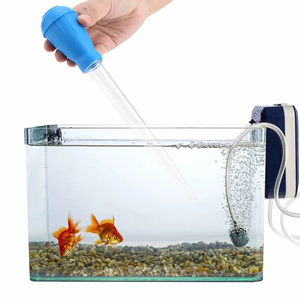 Aquarium Pipette Dropper Baster Wasser Transfer Kies Reiniger Feeder