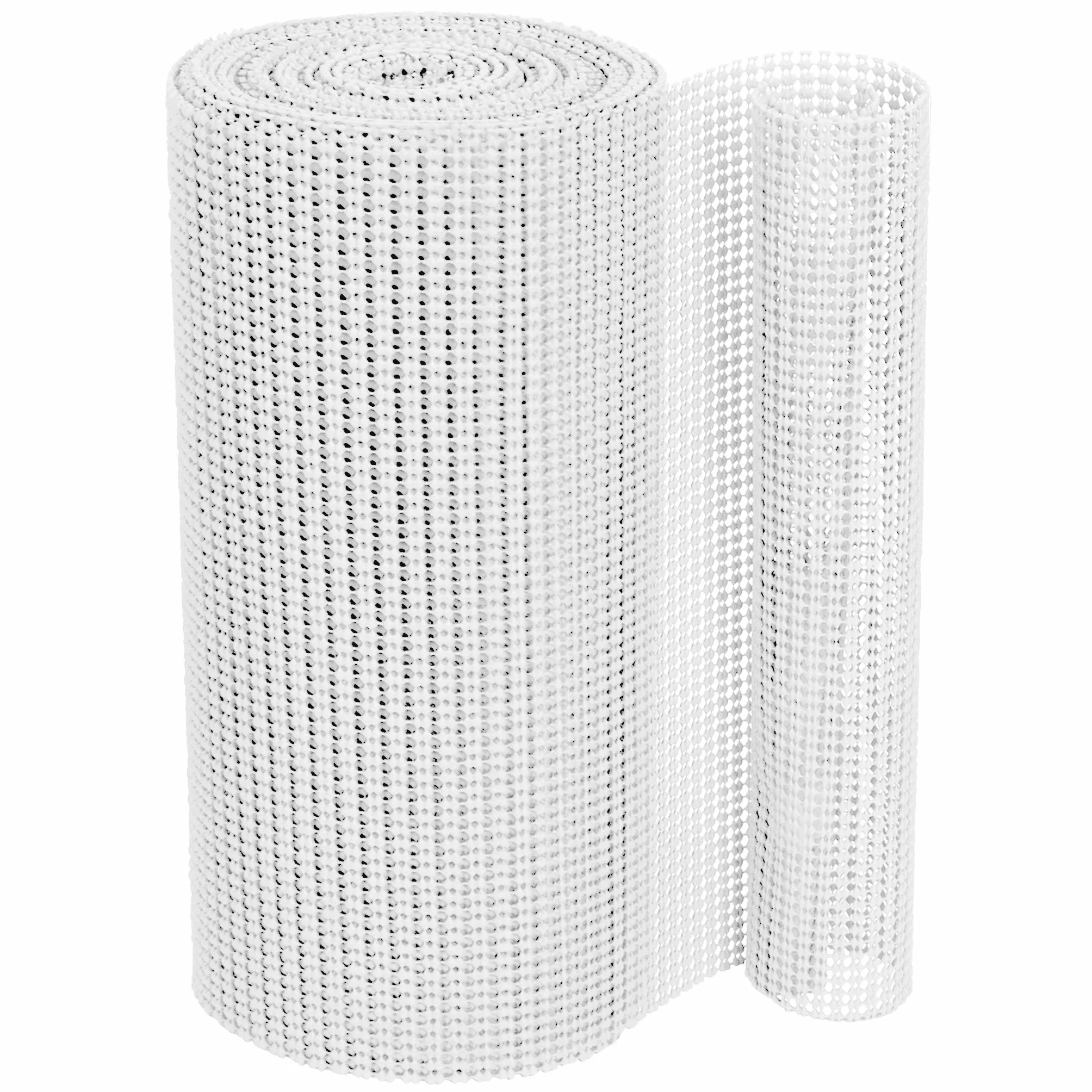 Smart Design Klasyczna wkładka do półek, 30 cm x 50 cm, antypoślizgowa, gumowy spód, łatwa do czyszczenia, szuflada kuchenna, szafka, komoda, antypoślizgowa mata gumowa, biała