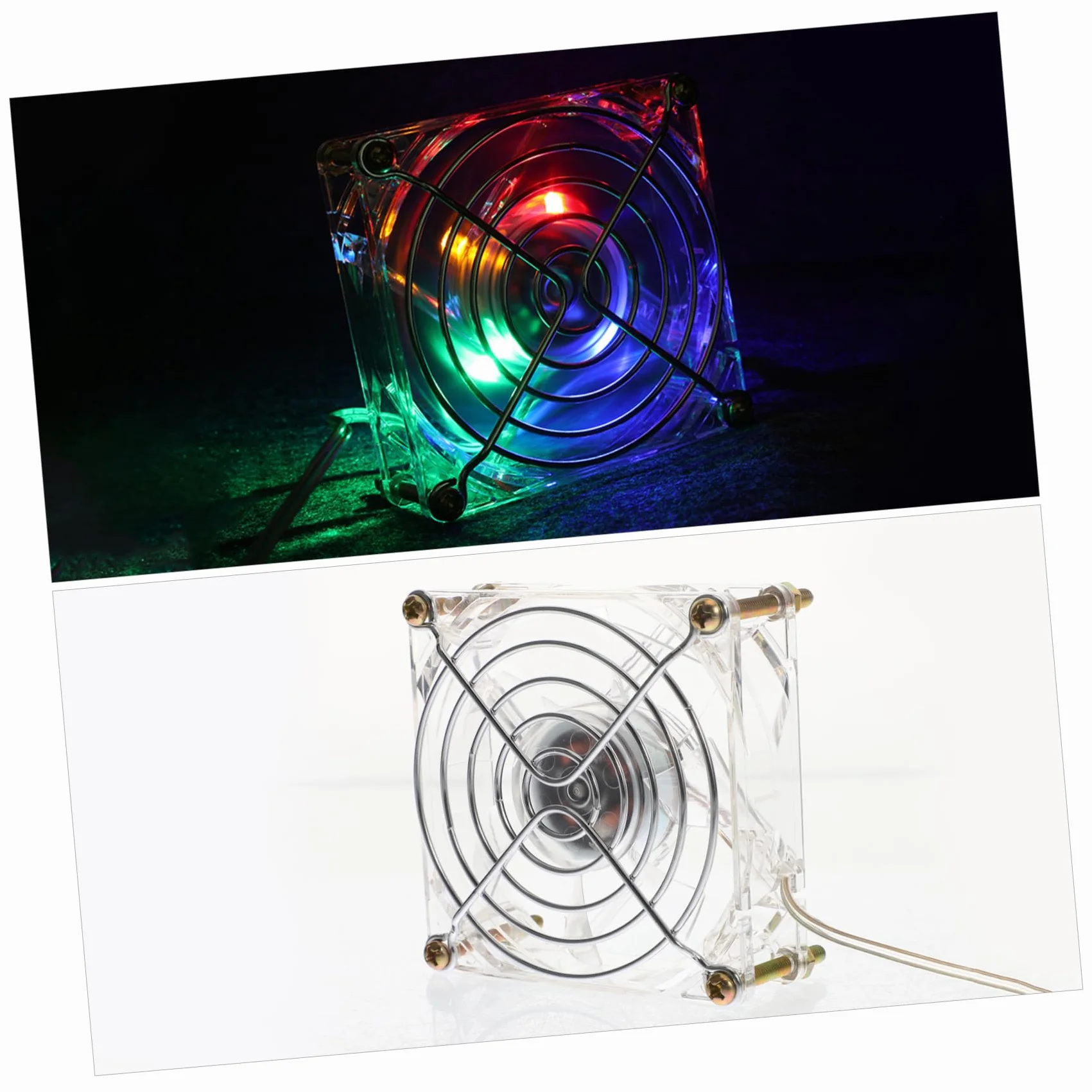Toyvian Przenośny Wentylator Biurkowy USB Dla Psów Terrarium