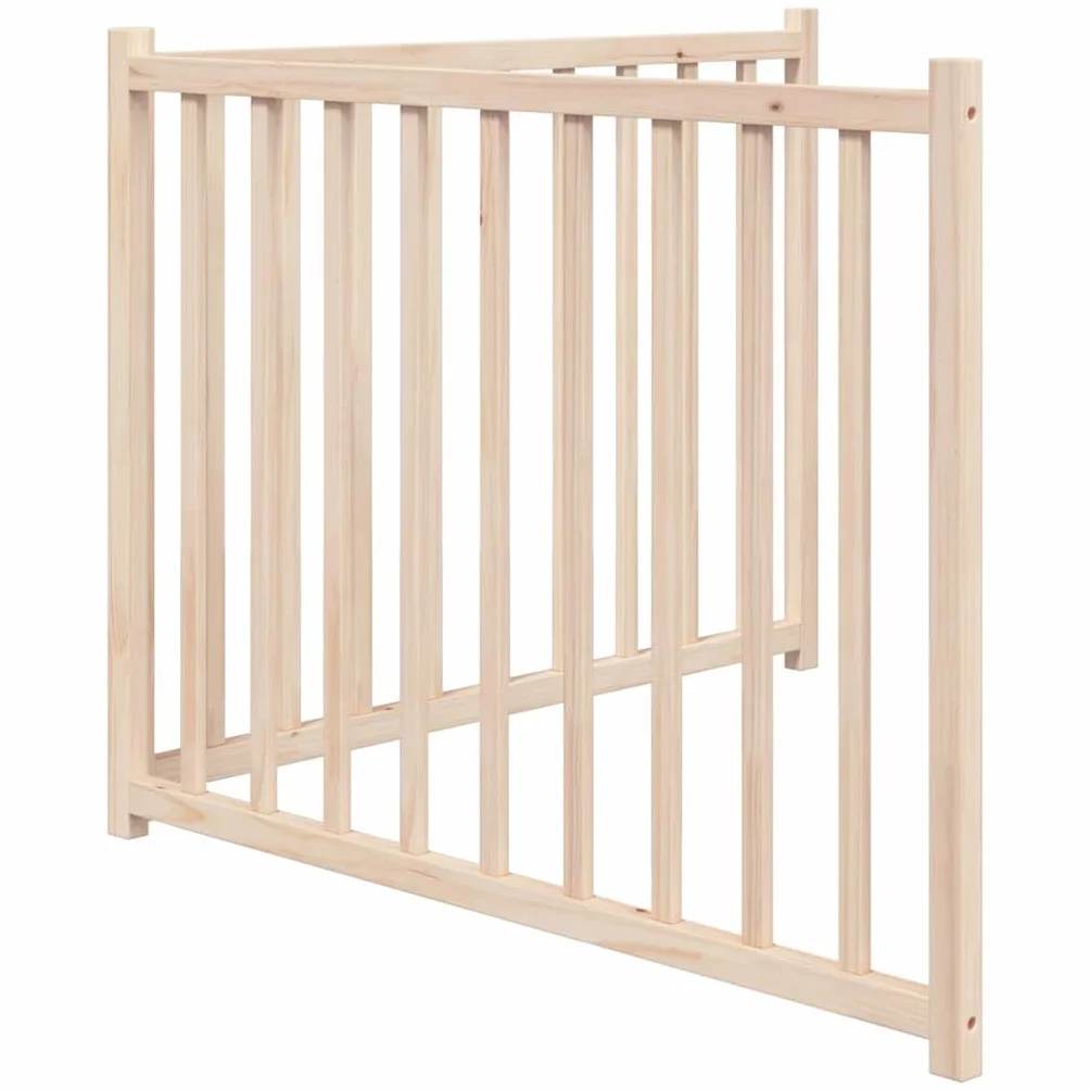 vidaXL Składana bramka zabezpieczająca dla psa, 2 panele, 160 cm