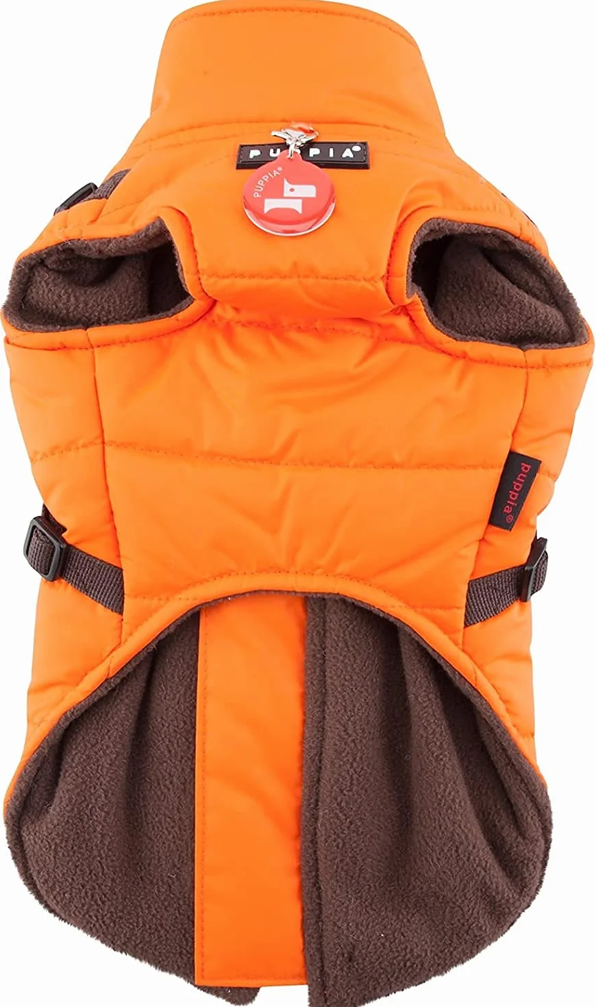 Puppia PAPD-VT1366-OR-M Authentic Mountaineer II kamizelka zimowa, rozmiar M, pomarańczowa