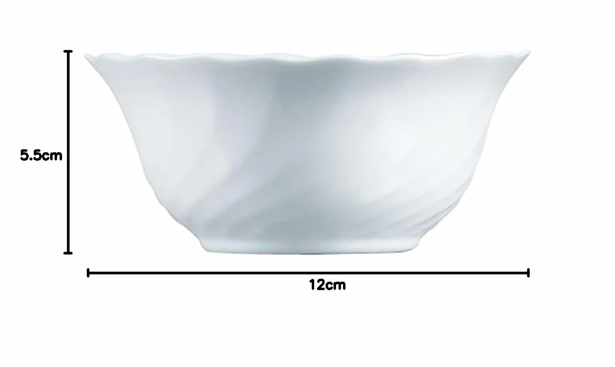 Luminarc Compotts 12 cm Trianon biały 30187