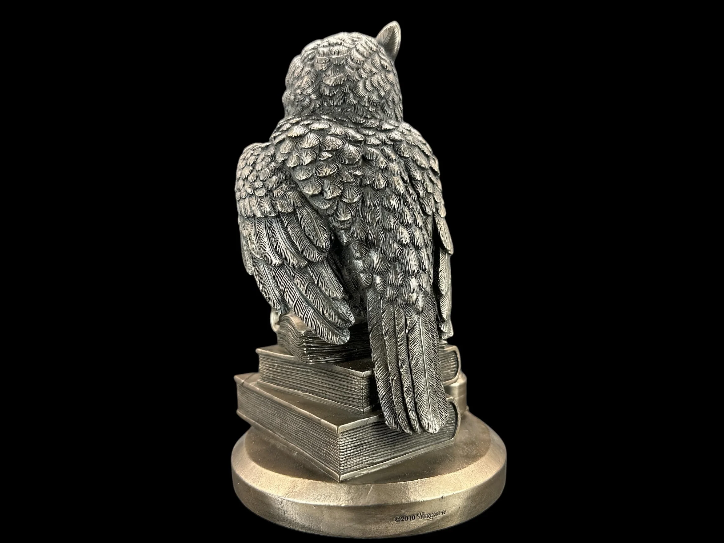 57 SPECIAL REPLICAS Rzeźba dekoracyjna ogromna sowa mądrości na książkach figurka z brązu jako prezent do salonu, dekoracja figurki, dekoracja