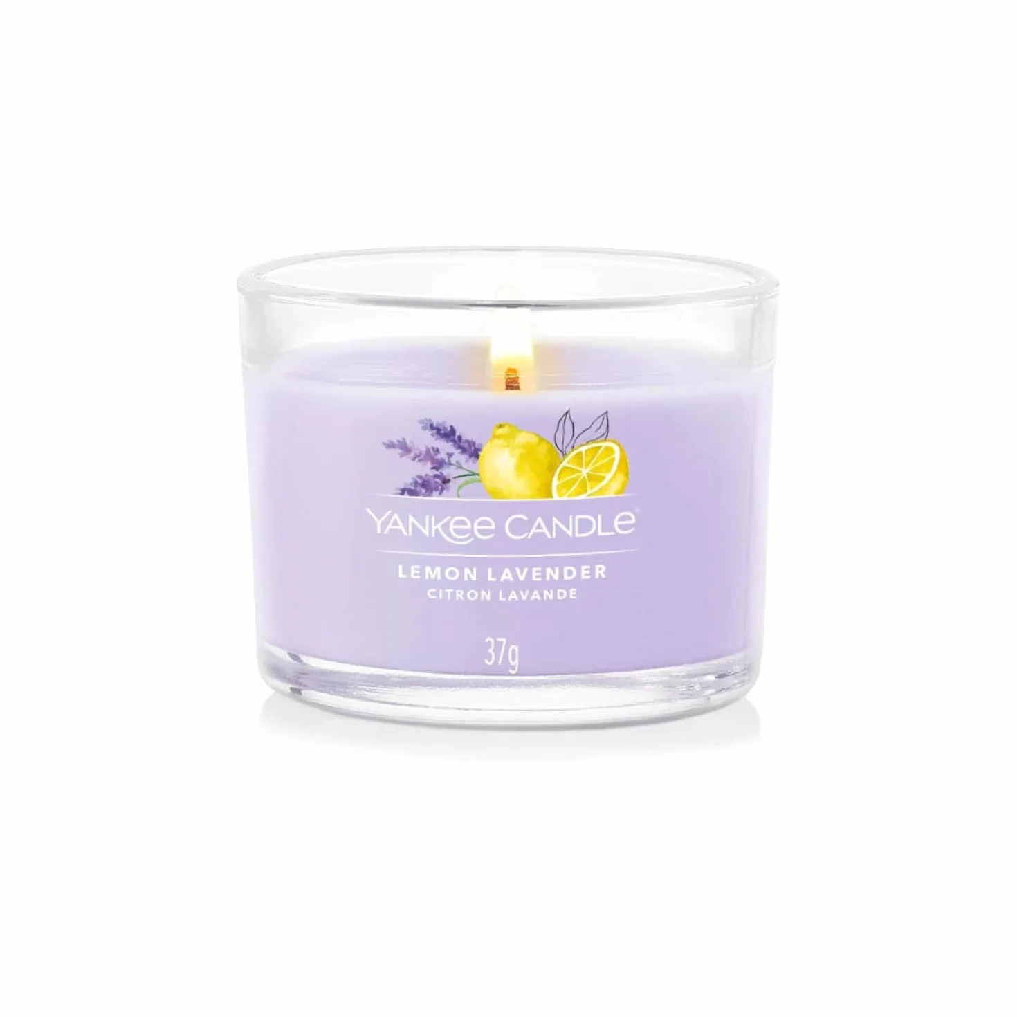 Yankee Candle Świeca wotywna wypełniona cytryną lawendą