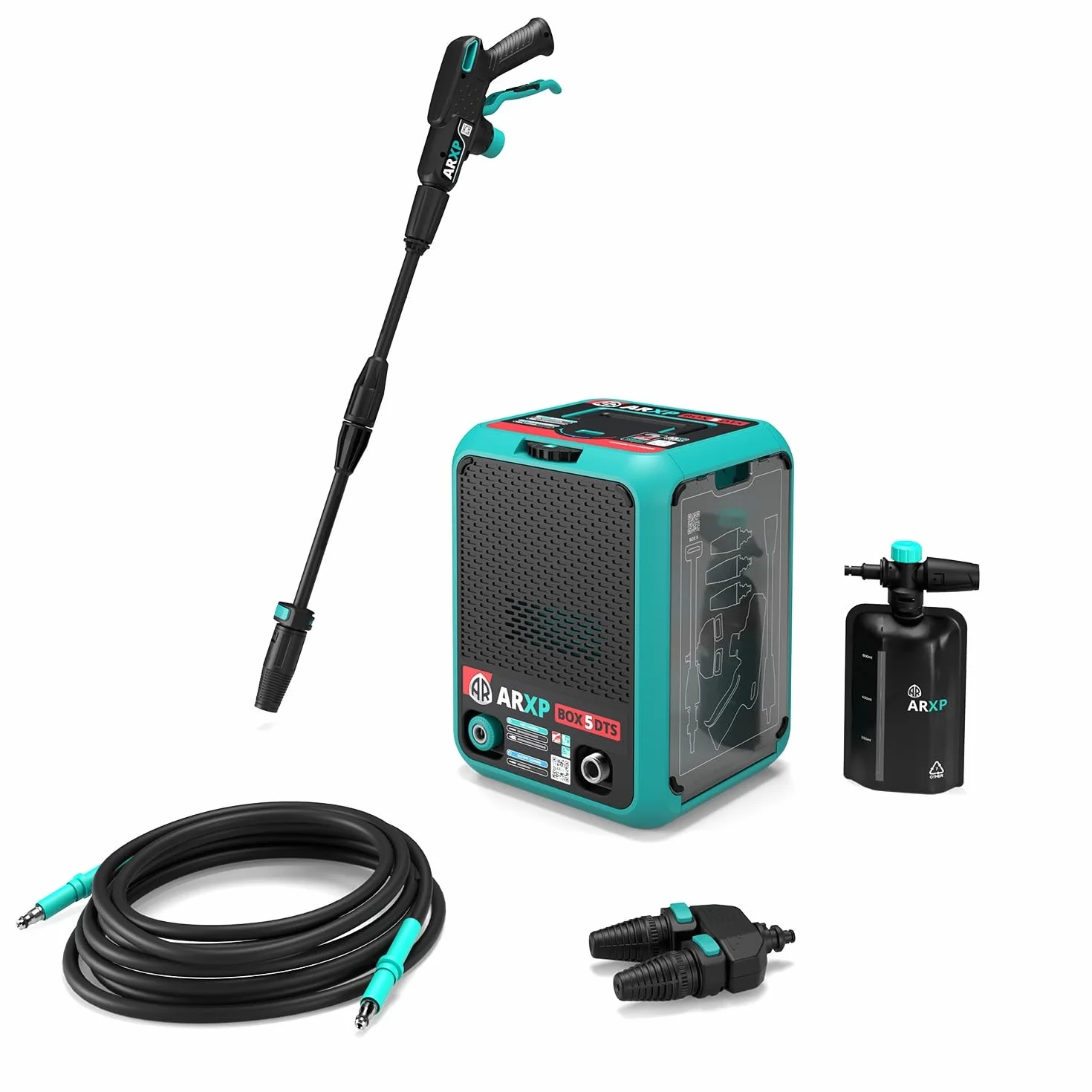 ARXP BOX5 160DTS kompaktowa myjka wysokociśnieniowa (2700 W, 160 bar, 850 l/h)