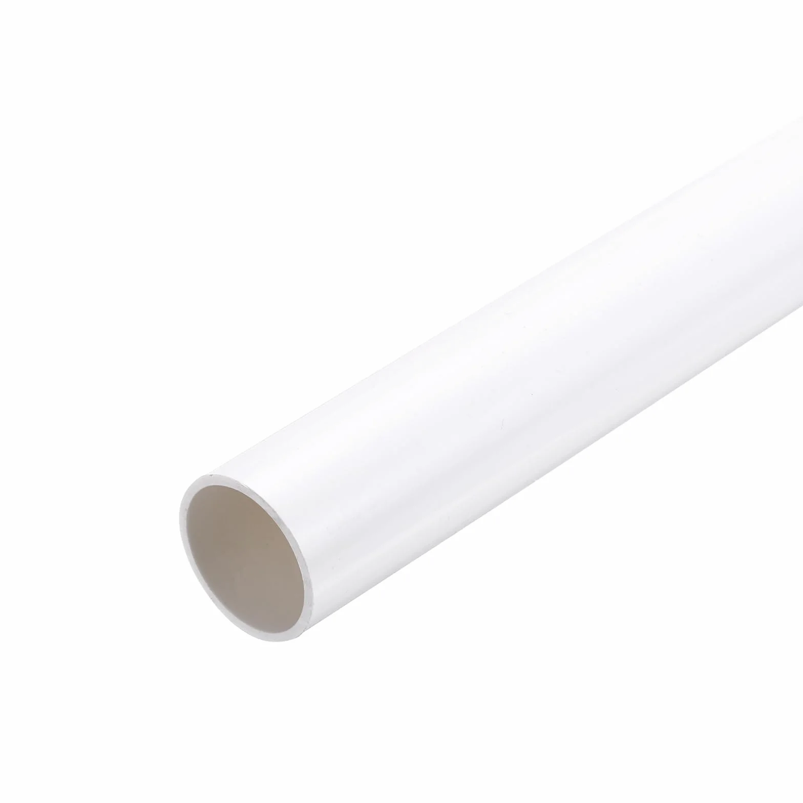 QUARKZMAN Rura PCW, średnica 28,6 mm, długość 300 mm, okrągła rura z tworzywa sztucznego do ogrodu, akwarium, rury wodnej, kanału kablowego, rury wentylacyjnej (biała)