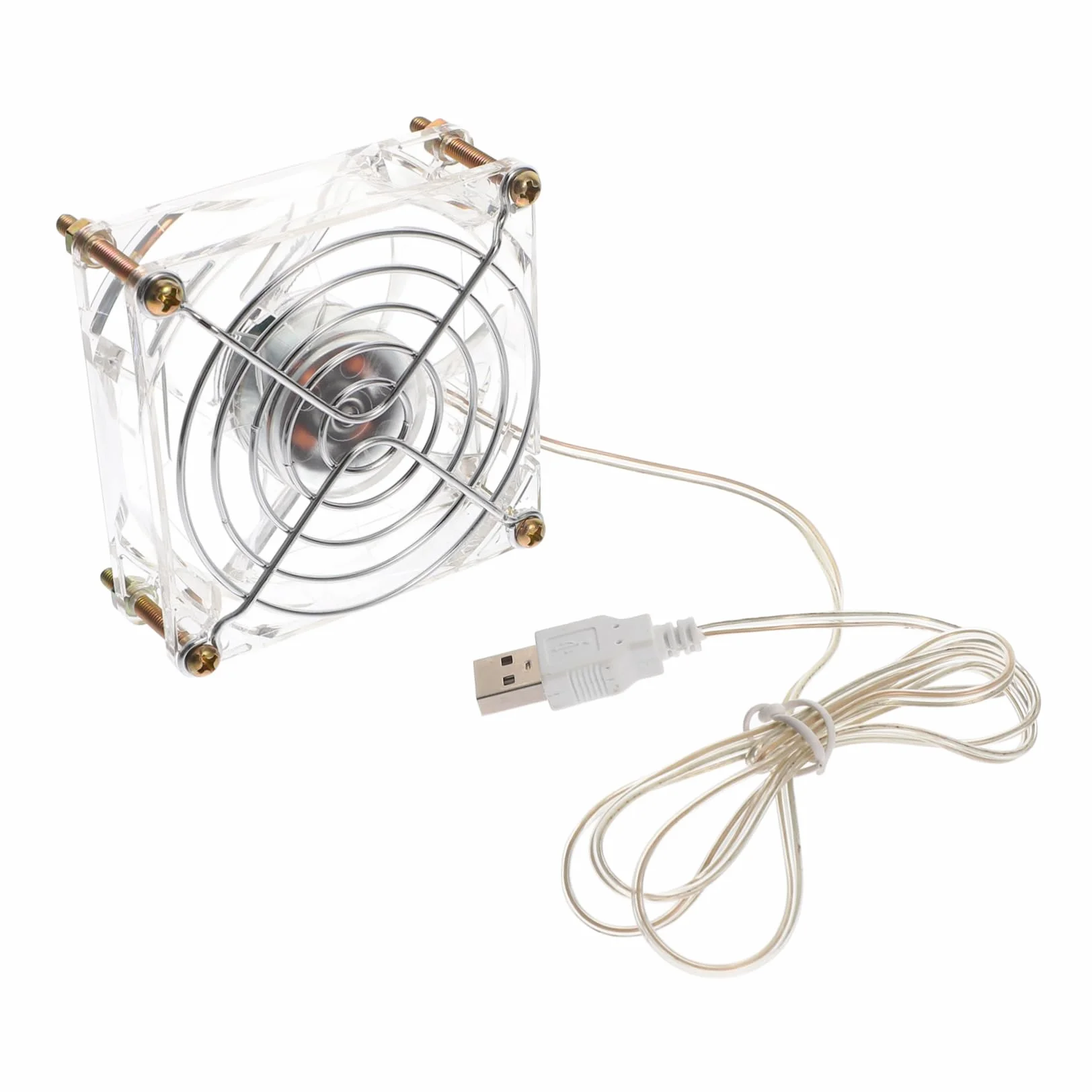 Toyvian Przenośny Wentylator Biurkowy USB Dla Psów Terrarium