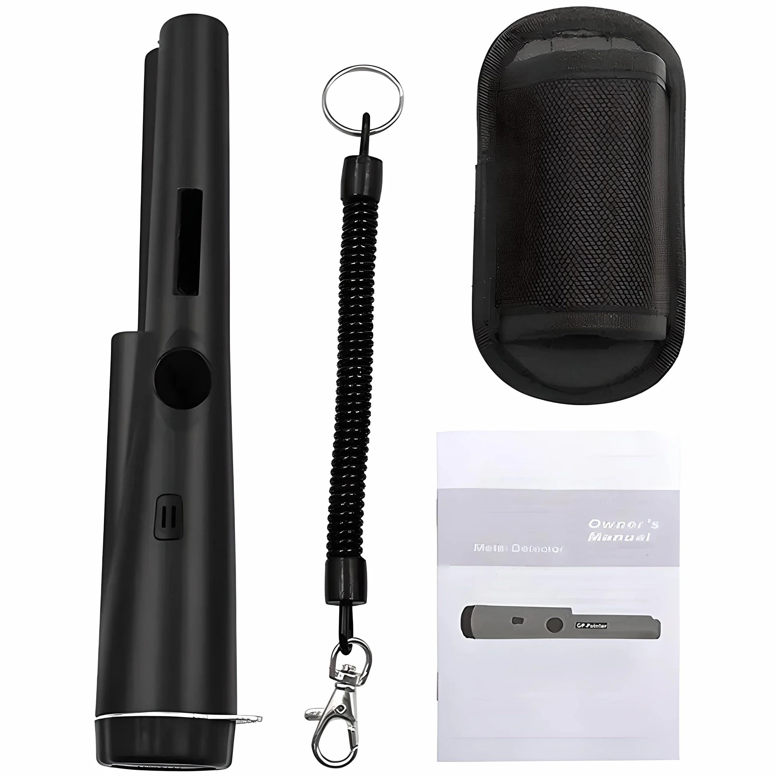 Retoo Wykrywacz Metalu Pinpointer 360°, Wodoodporny IP66, 12 kHz, Przenośny Detektor Metali GP-Pointer S, Zasilanie 9V, z Kaburą, Do Poszukiwania Złota, Monet, Biżuterii i Skarbów w Terenie