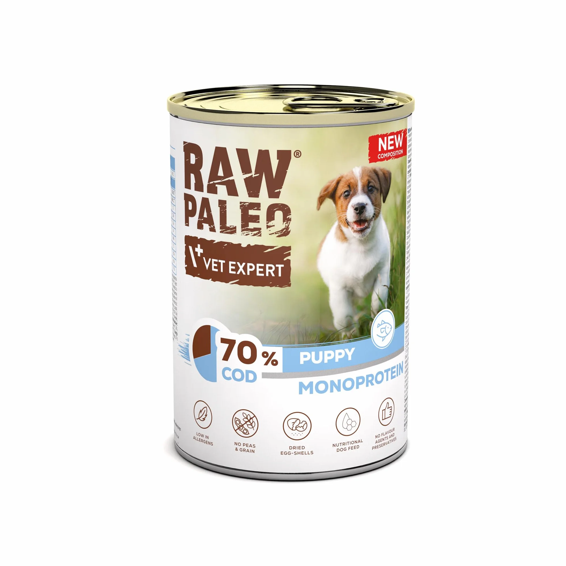 PUPPY COD 1x400g - mokra karma dla szczeniąt monoproteina z dorszem