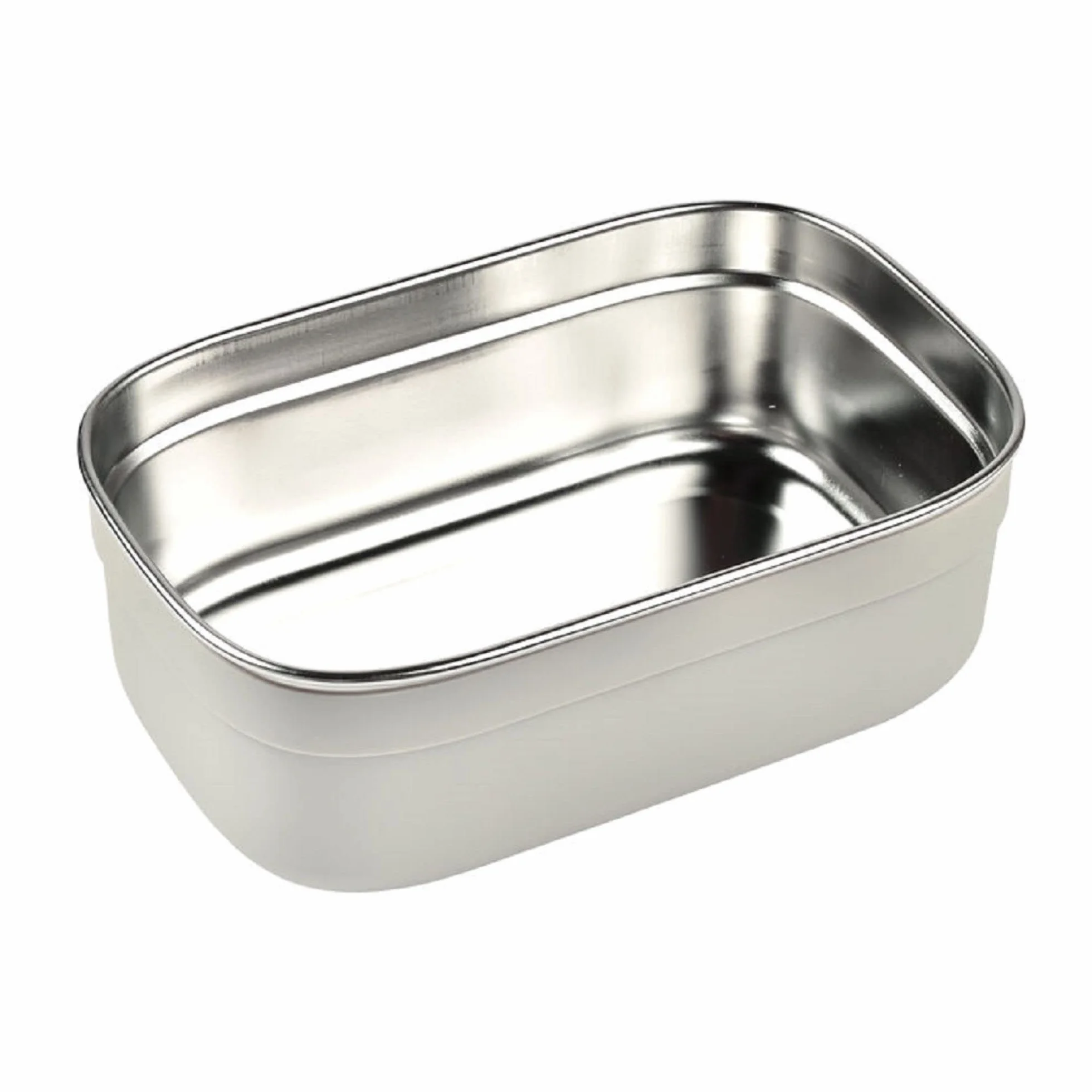 BÉABA, Pudełko śniadaniowe dla dzieci, pudełko na lunch/lunch, pudełko ze stali nierdzewnej, Bento, przegrody, pokrowiec silikonowy, 760 ml, aksamitny szary/bałtycki niebieski
