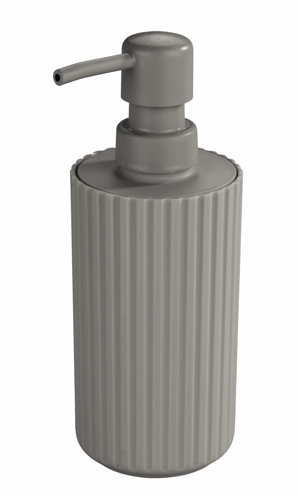 Allstar Minas Taupe dozownik mydła w płynie, dozownik płynu do mycia naczyń, pojemność: 0,28 l, polipropylen, 7 x 18 x 7 cm, kolor taupe