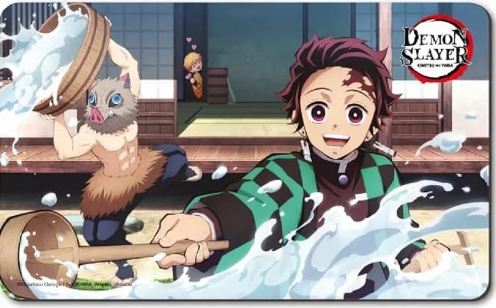 Peppermint Anime (Crunchyroll GmbH) - Demon Slayer - Kimetsu no Yaiba - Frühstücksbrettchen, Schneidebrett, Breakfast & Cutting Board - original & lizensiert