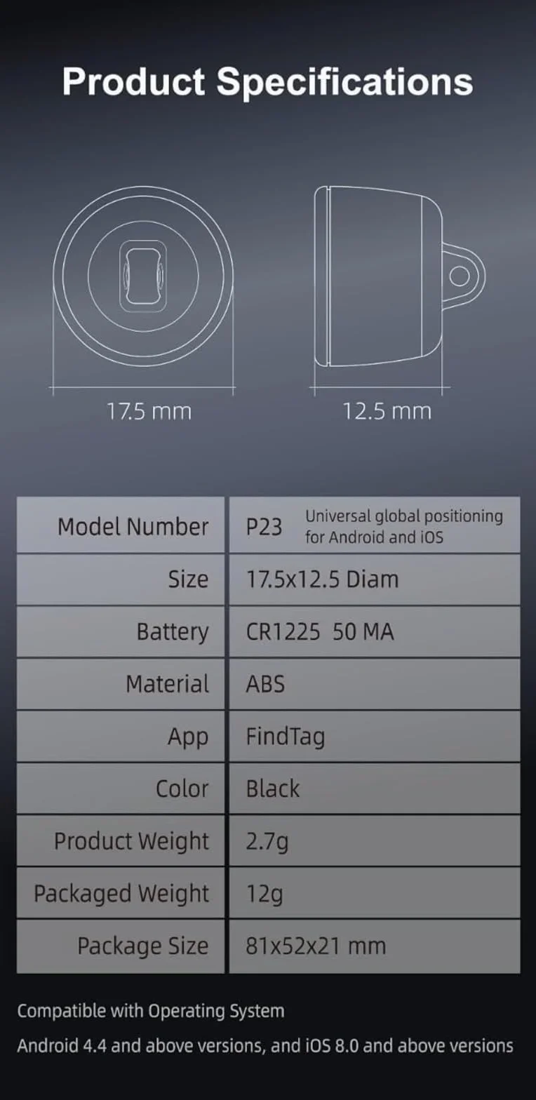 Mini tracker GPS dla kota globalne śledzenie iOS Android inteligentna lokalizacja