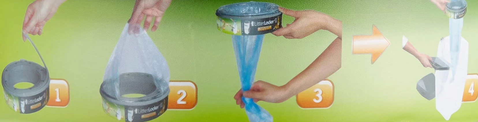 Angelcare Litterlocker Ii Kaseta do Kosza na Nieczystości, 17 cm