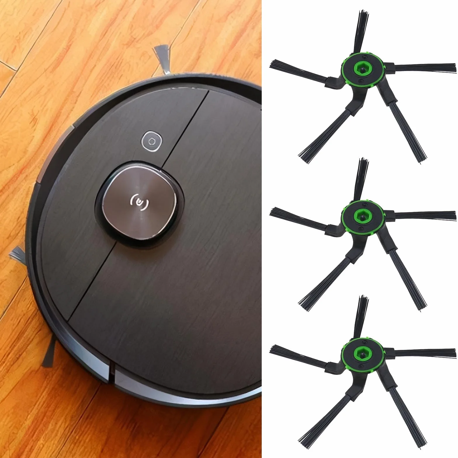 SG Store Robot zamiatający z pięcioma pazurami szczotka boczna kompatybilna z I-Robot Roomba S9 (9150) S9+ S9 Plus (9550) seria S zamiatanie szczotki boczne szczotki wymienne