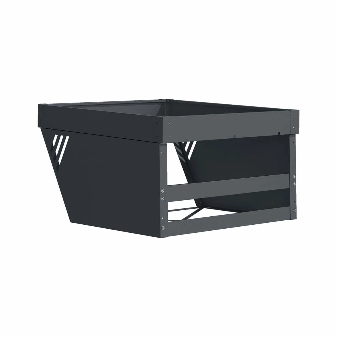 SCHARTEC SRG-1 Garaż dla Robota Koszącego ze Skrzynką na Rośliny Zadaszenie dla Robota Koszącego Metalowe Schronienie Dach XXL