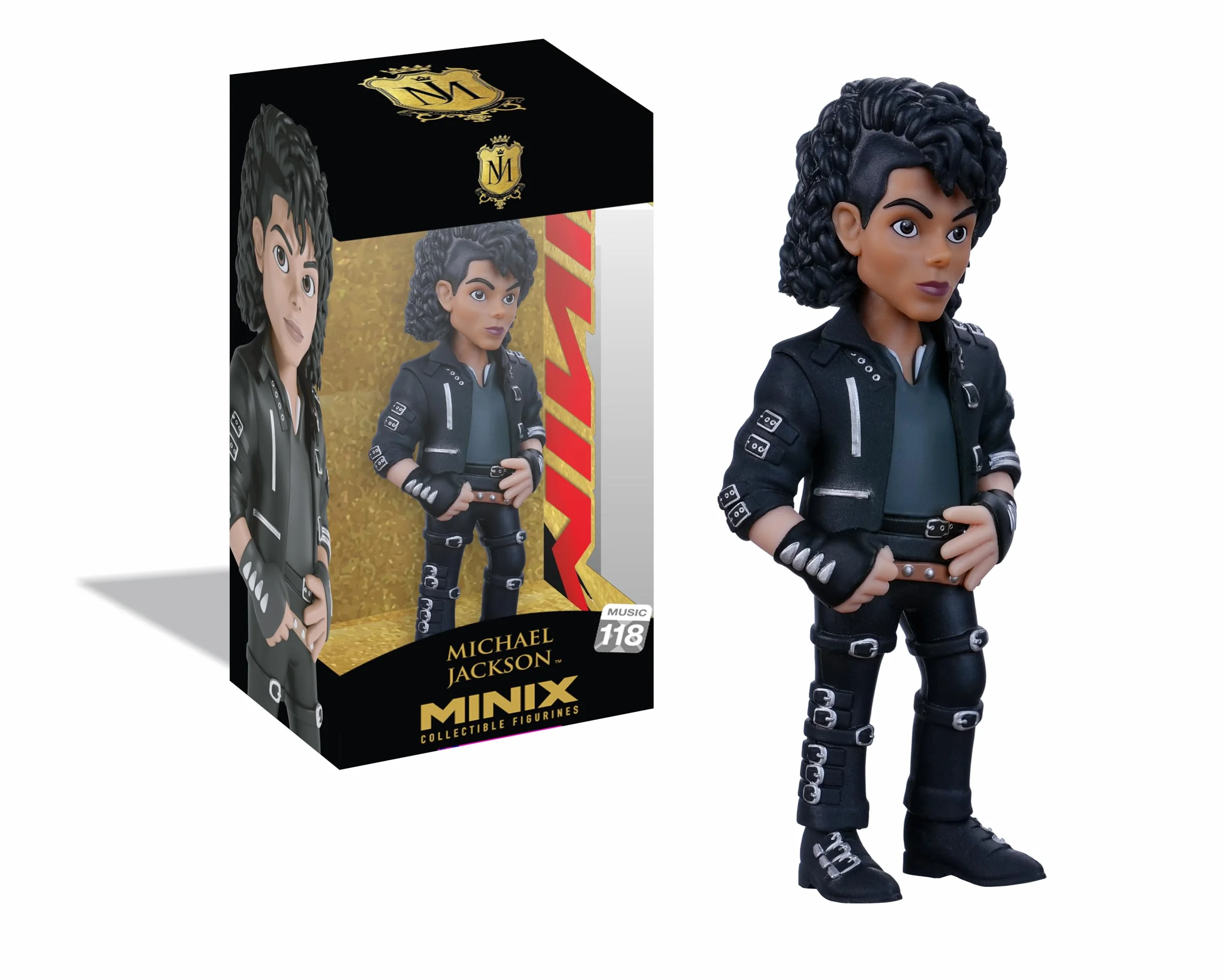 MINIX - Music #118 - Michael Jackson - Bad - Figurka kolekcjonerska 12 cm