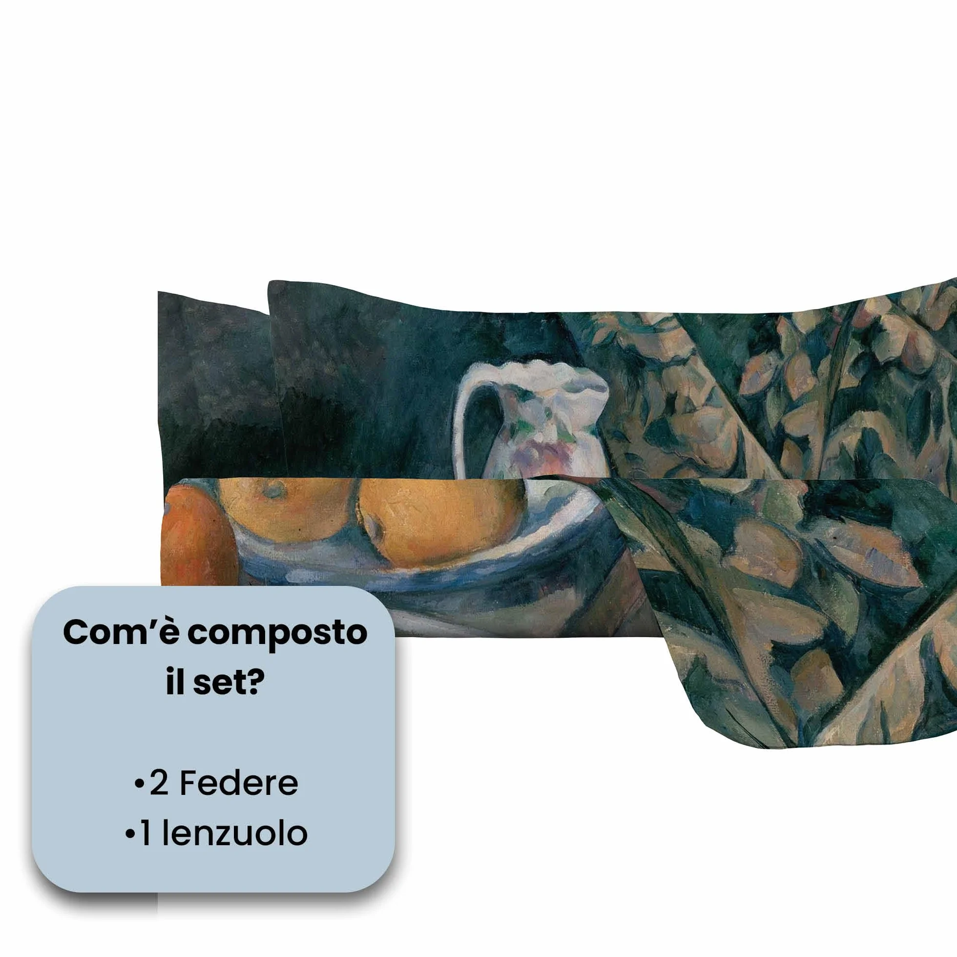 Komplet pościeli, 100% bawełny, SOGNI D'AUTORE, SD-04, podwójny
