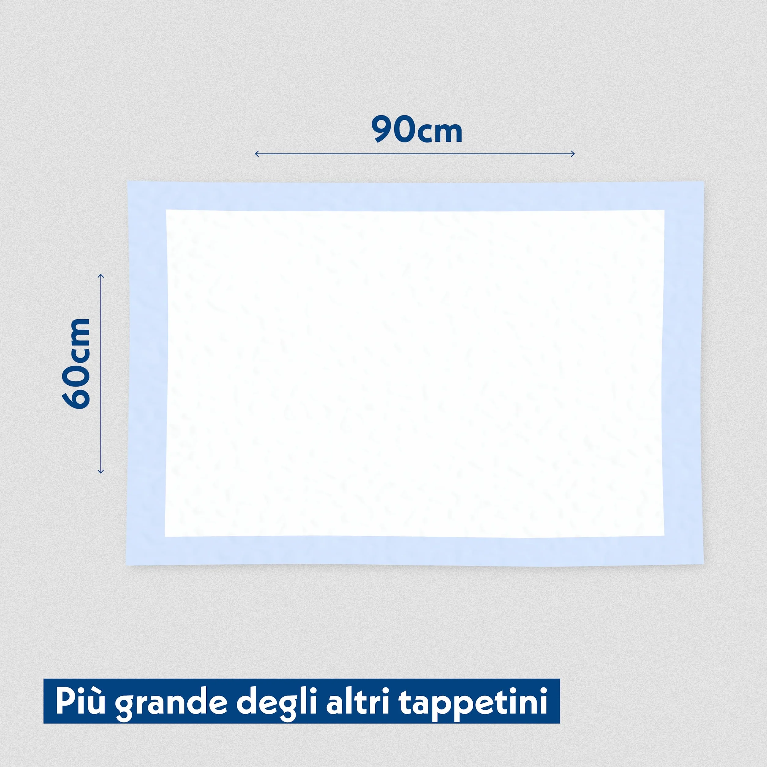 Amore Mio Wodoodporny Podkład dla Zwierząt 60x90 cm Biały