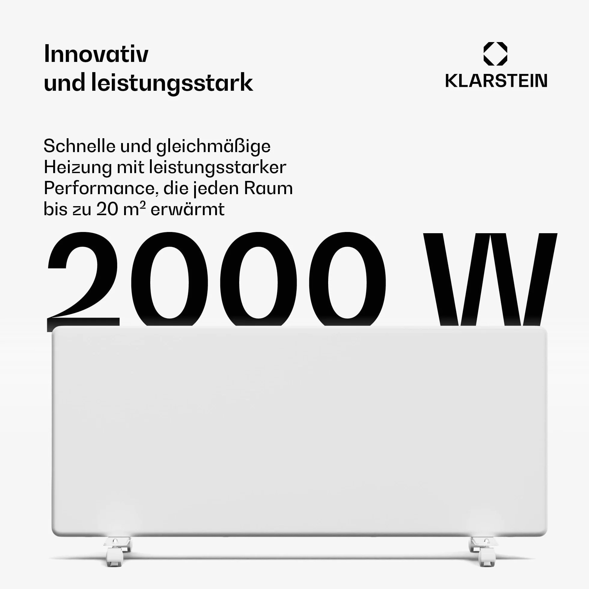 Blumfeldt Grzejnik konwektorowy ThermaTouch marki, ogrzewanie elektryczne 2000W, precyzyjny termostat, timer 24h, IP24, zabezpieczenie przed przegrzaniem, montaż