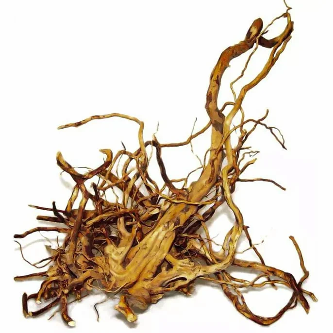 HAPPET Korzeń Japoński Red Moor L – Naturalna Dekoracja do Akwarium i Terrarium, Bezpieczna dla Ryb i Gadów, Unikalny Kształt, Naturalny Wygląd, 35–50 cm