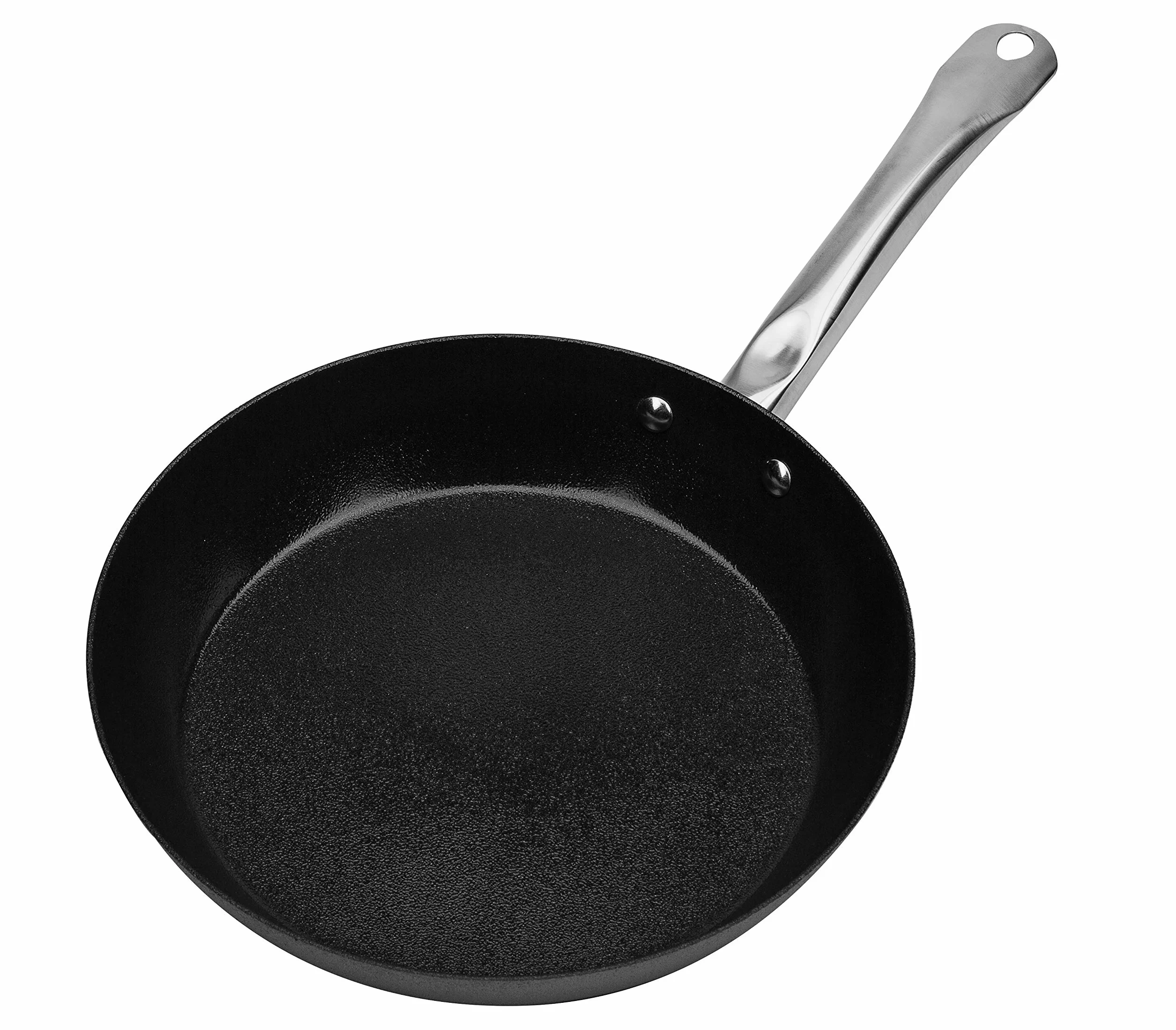 GSW Avanti 166645 2-częściowy zestaw patelni, stal węglowa, stal nierdzewna, 1,8 l, kolor czarny