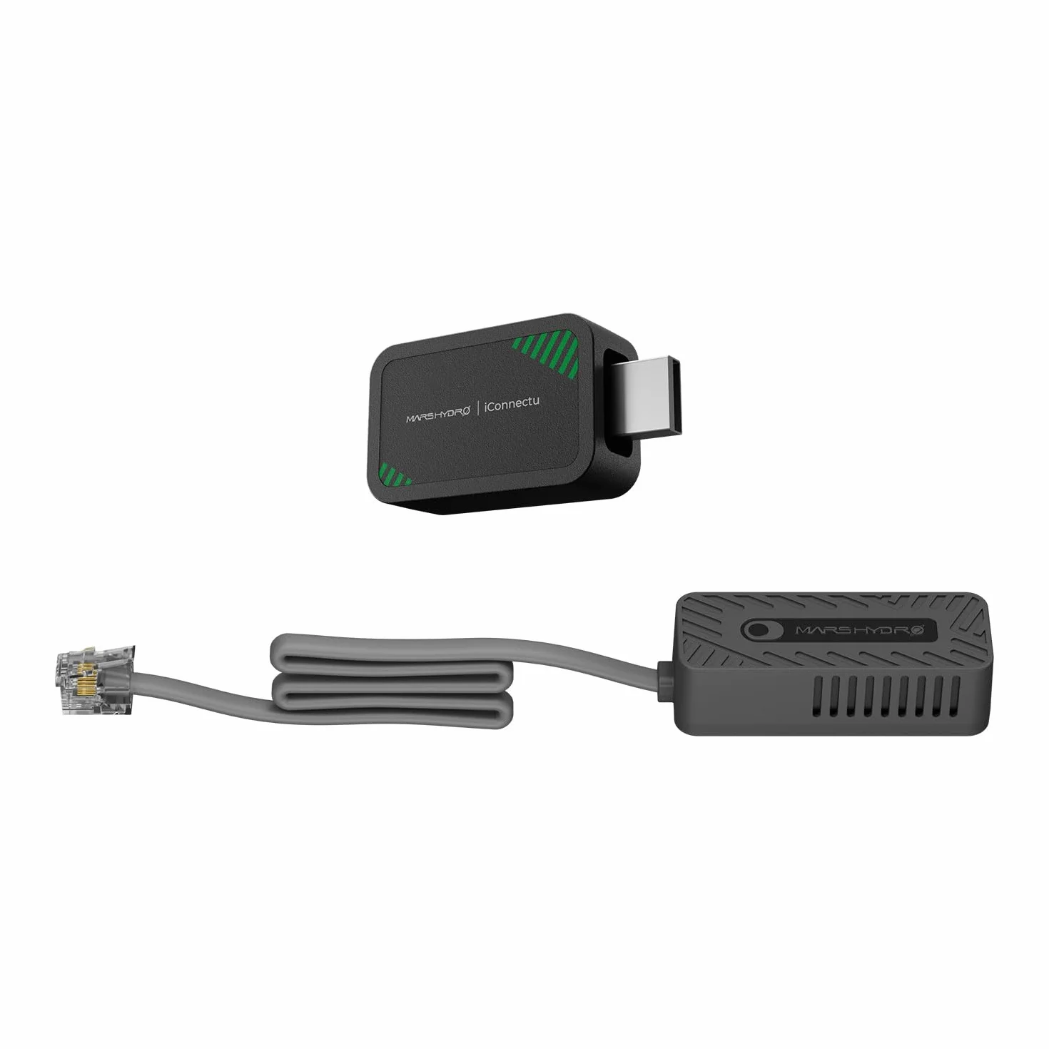 MARS HYDRO iConnectu kontroler i czujnik temperatury, Bluetooth USB obsługuje urządzenia Smart Grow System, łatwy w instalacji i obsłudze, sterowany za pomocą aplikacji WiFi, port rozszerzenia do RJ12