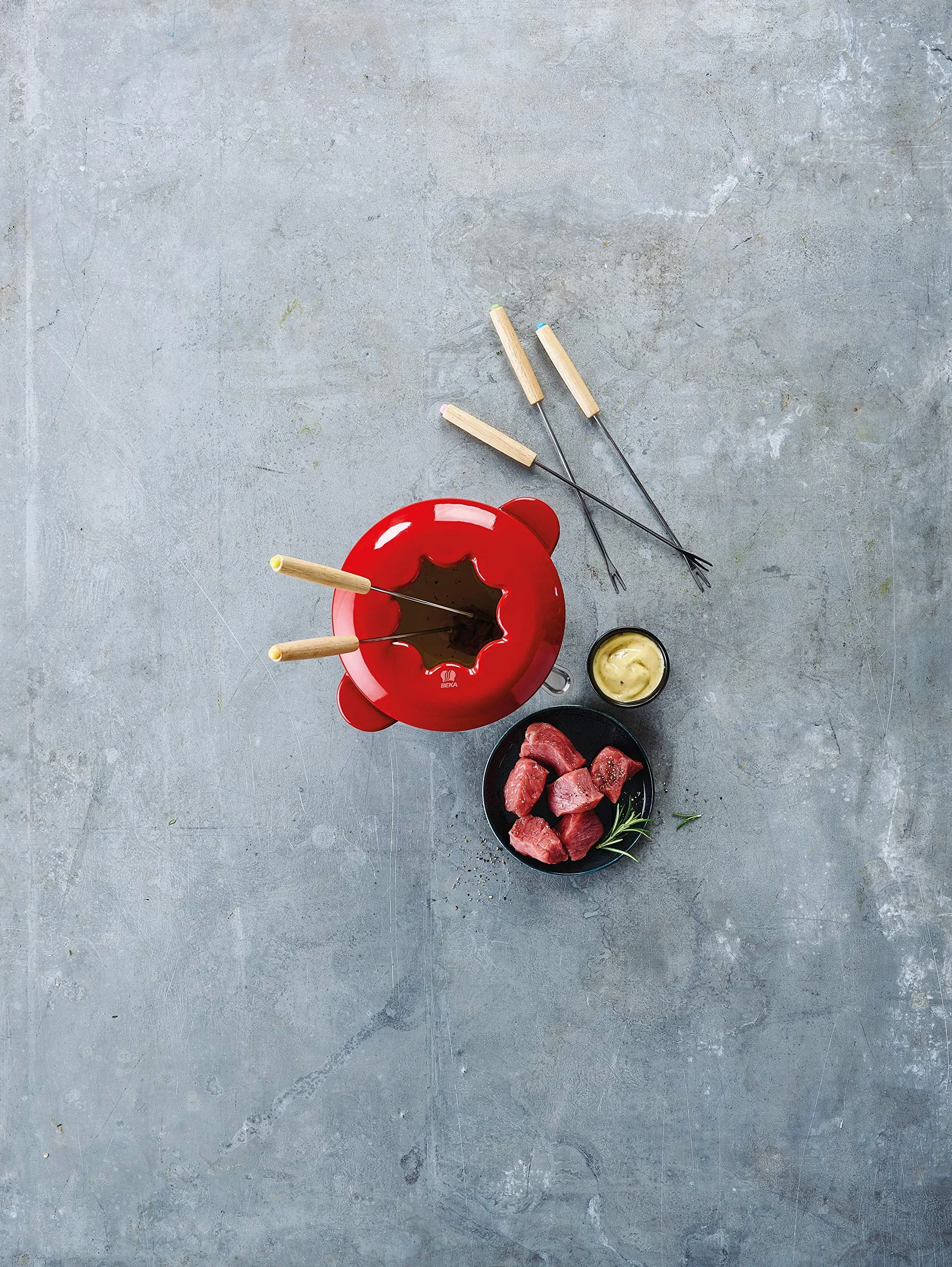 Beka Arome żeliwny zestaw do fondue 15,5 cm