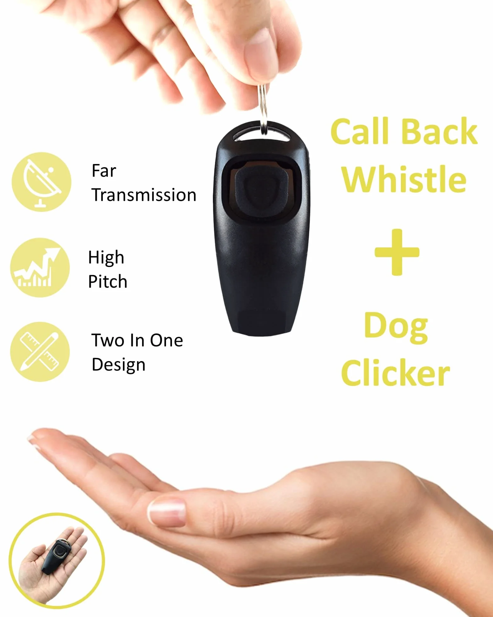 Rütter Gwizdek Dla Psa O Wysokiej Częstotliwości Kliker Zestaw Clicker Do Treningu Psa