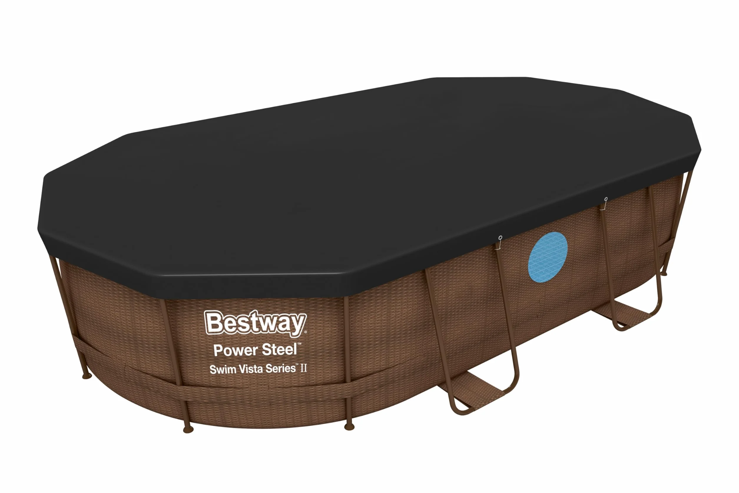 Bestway | Owalna osłona basenu do basenów naziemnych, 4,27 m x 2,50 m