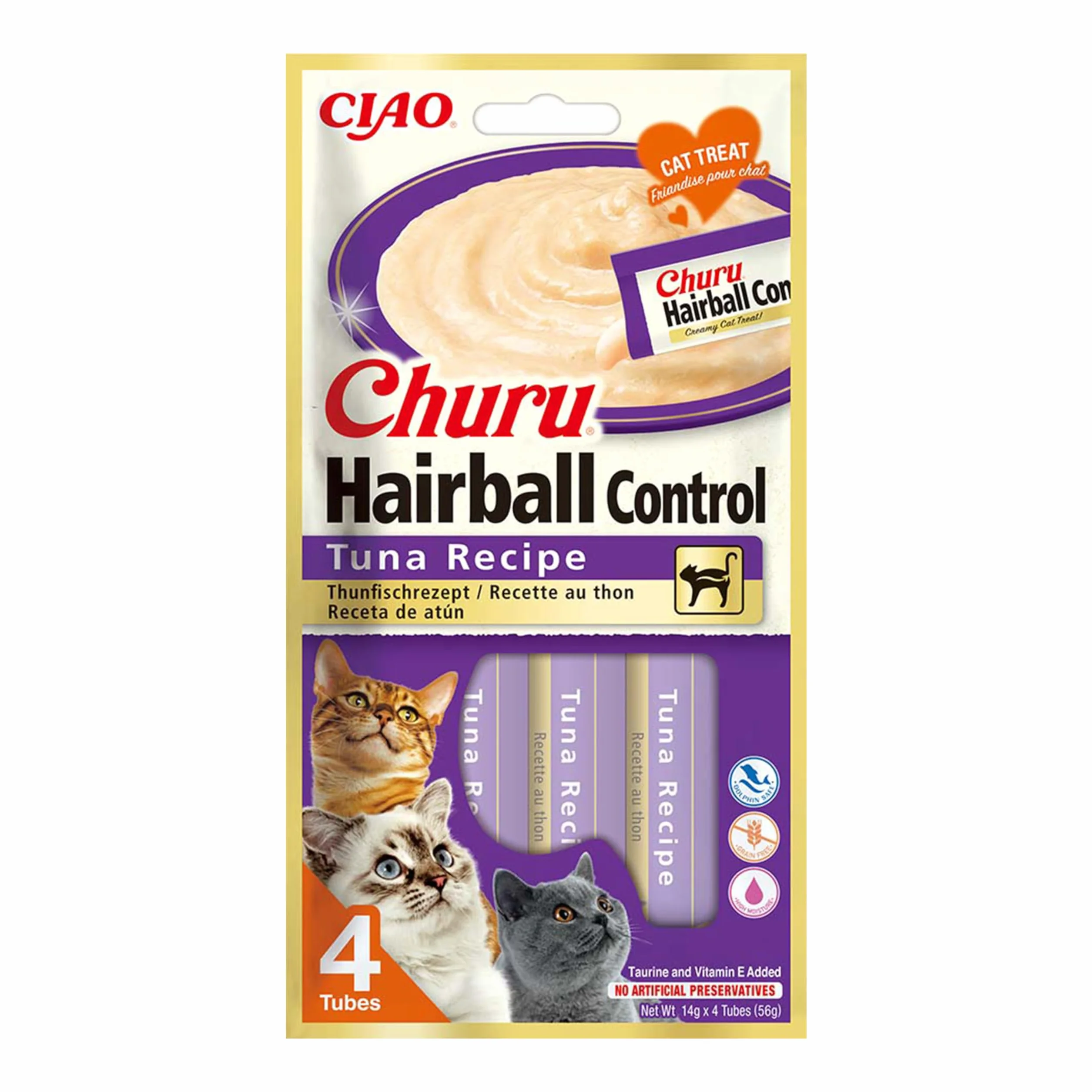 Inaba Churu Przekąska dla Kotów, Tuńczyk, 4 x 14 g