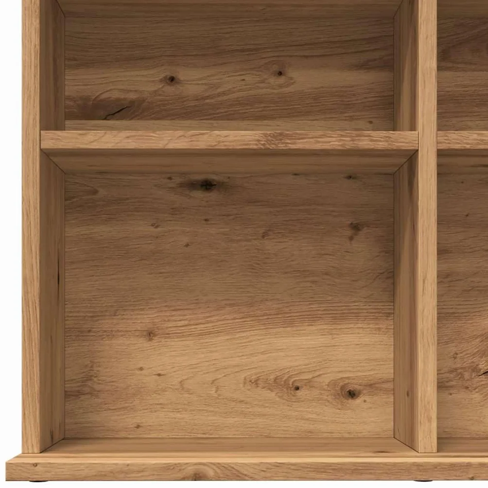 vidaXL Szafka na płyty CD, kolor dąb artisan, 100x23x89,5 cm, szafka na płyty CD, szafeczka, mebel, szafki na płyty CD, szafeczki, meble, regał