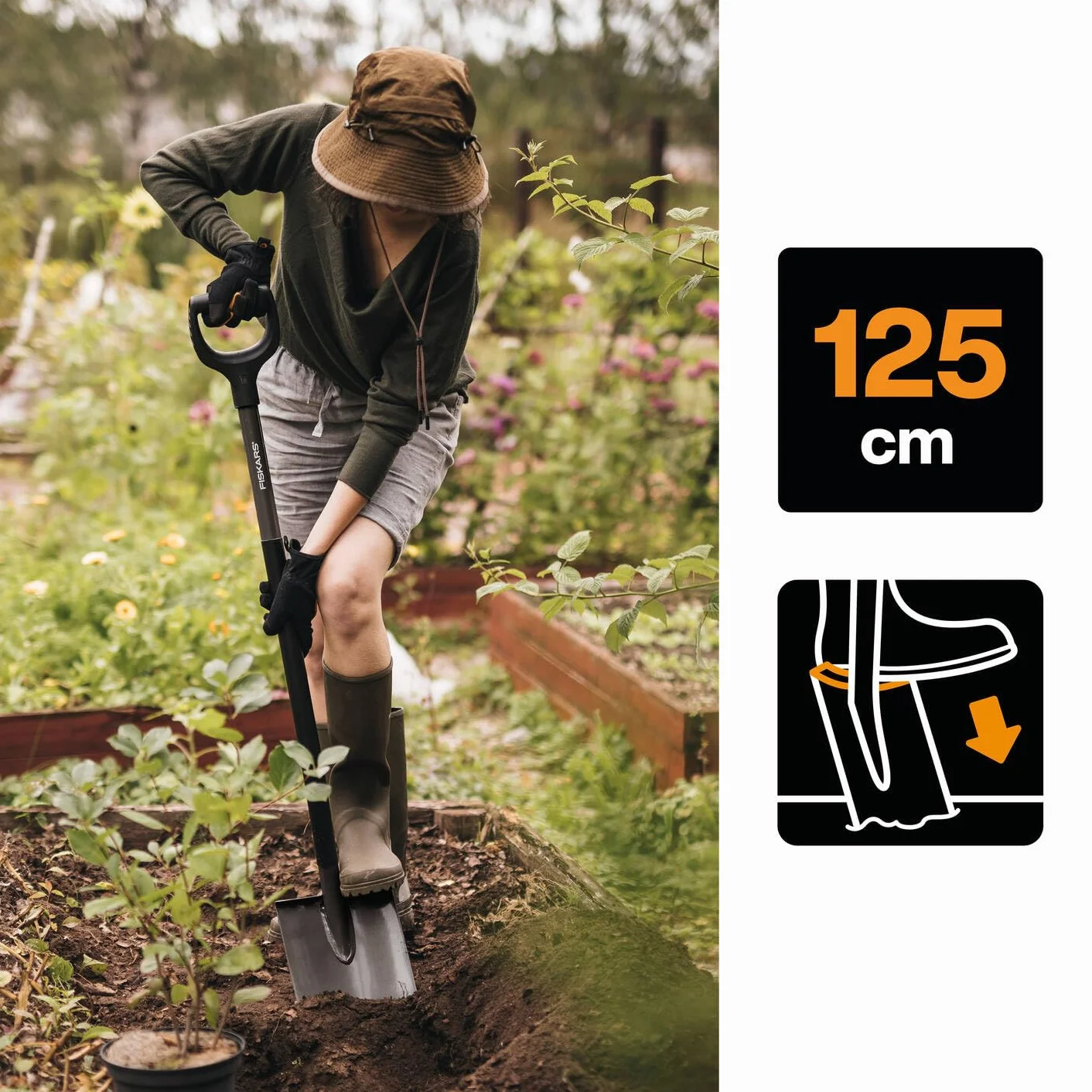 Fiskars Szufla ogrodowa