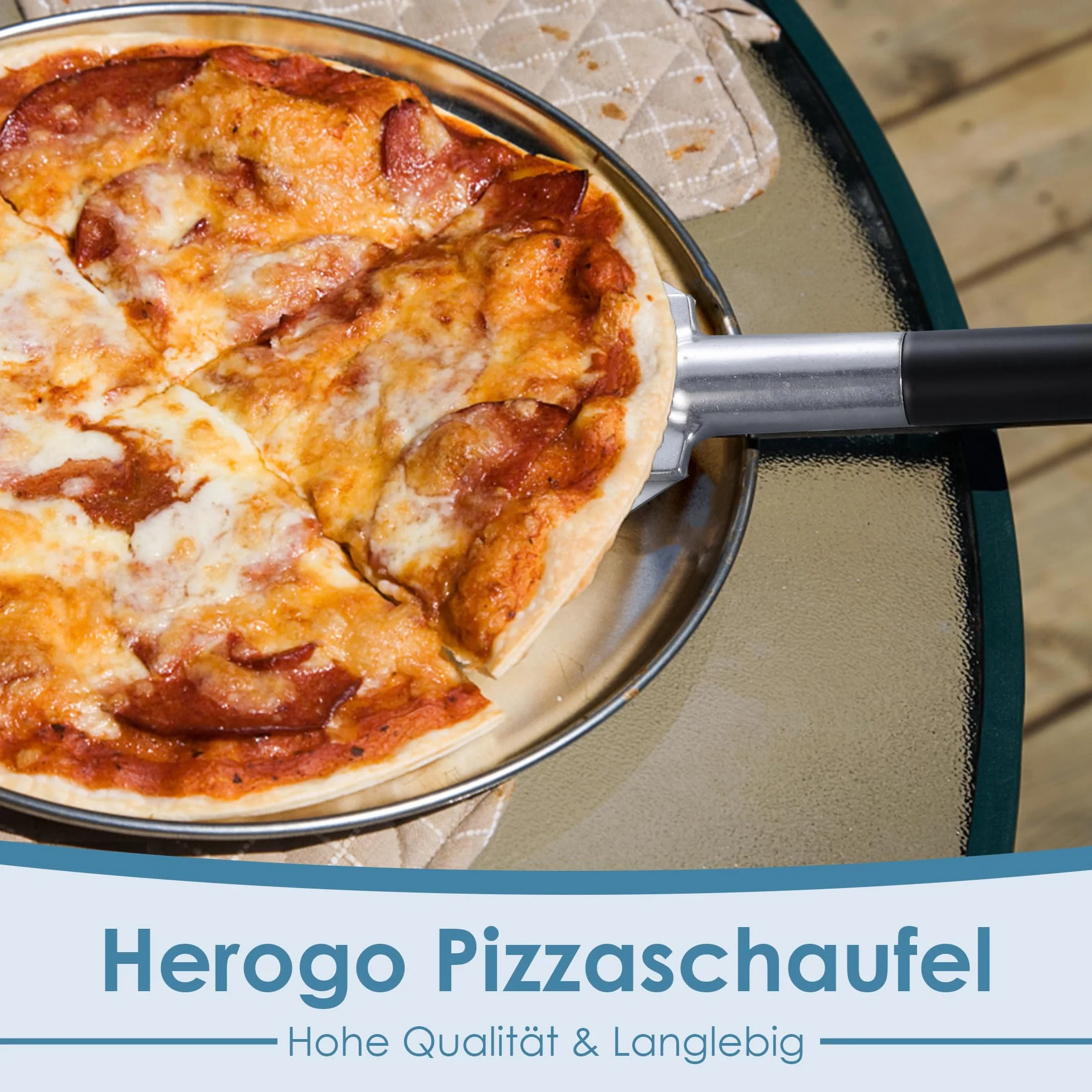 Herogo Peel do pizzy ze stali nierdzewnej – rozmiar 2