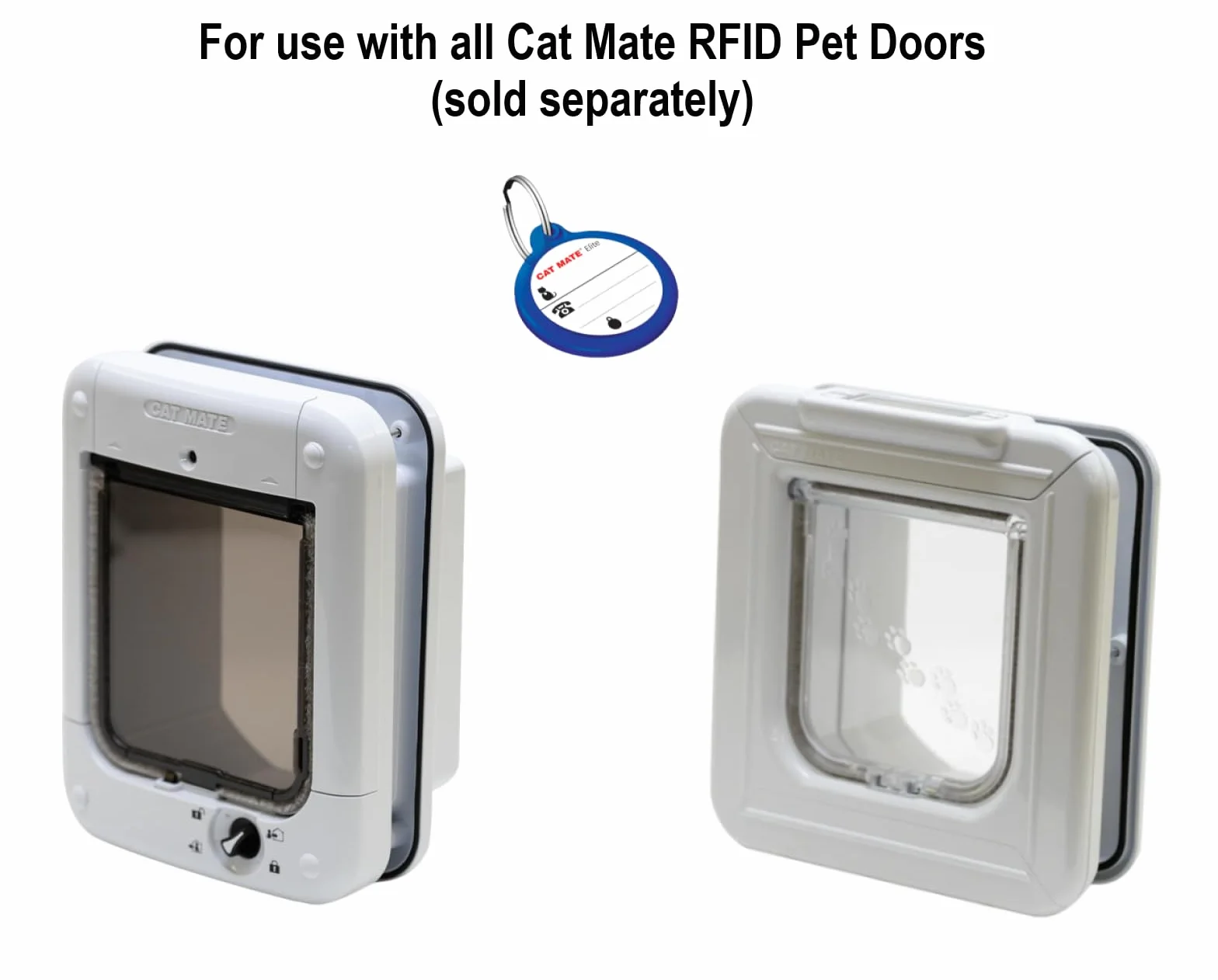 Rosewood Elite Id Disc Catmate Door