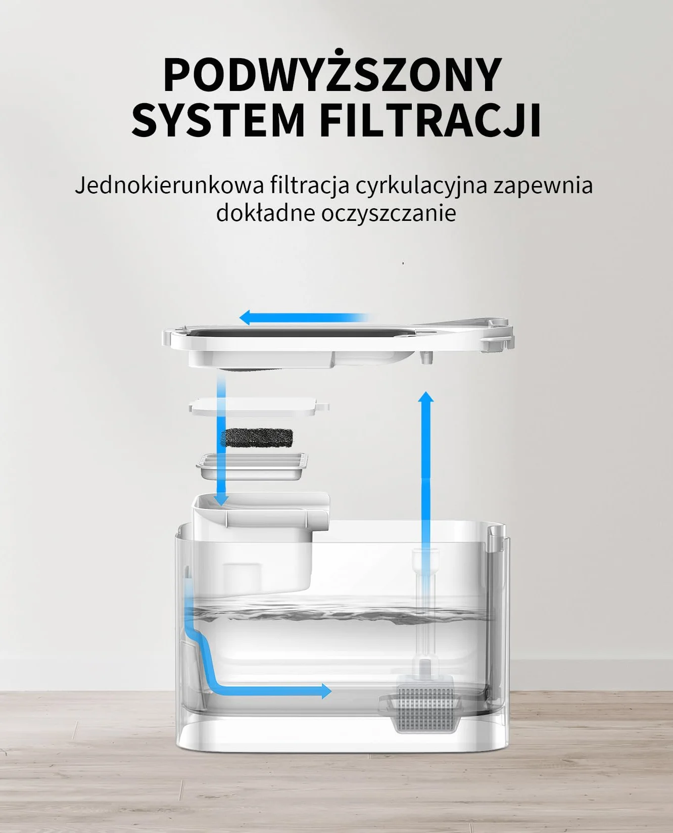 PETKIT EVERSWEET MAX Bezprzewodowa Fontanna dla Kota 3L Stal Nierdzewna 5000 mAh