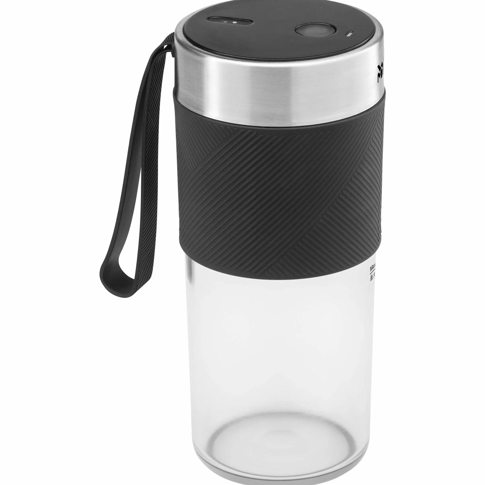 WMF Cromargan 300 ml przenośny mini mikser ładowany przez USB, urządzenie do smoothie