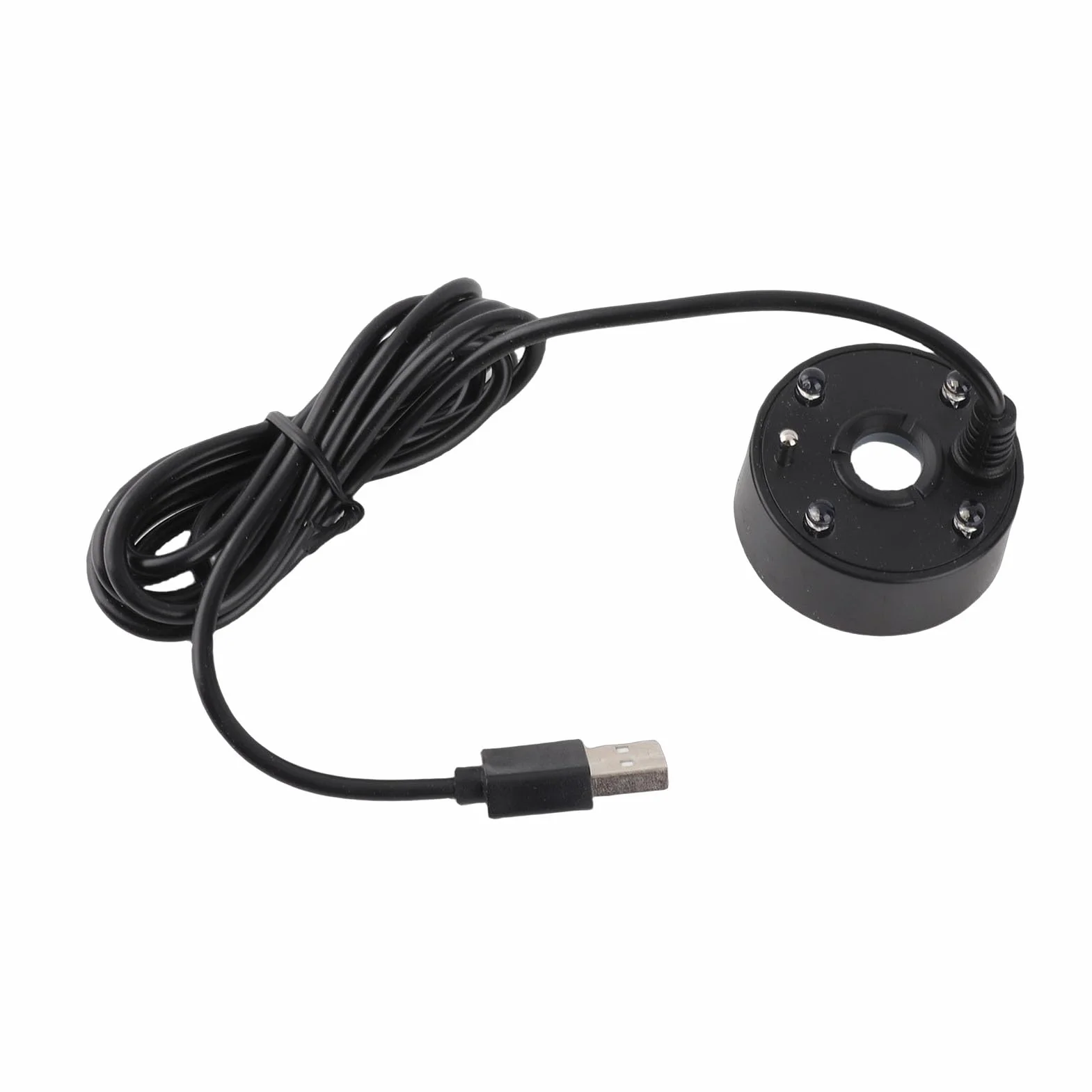 Technologia Ultra Sound Mist Maker Fogger, Zasilany Przez USB, Kolorowe Diody LED, Halloweenowa Atmosfera dla Fontann, Akwariów (TOPINCNbinzu3pxsr-12)