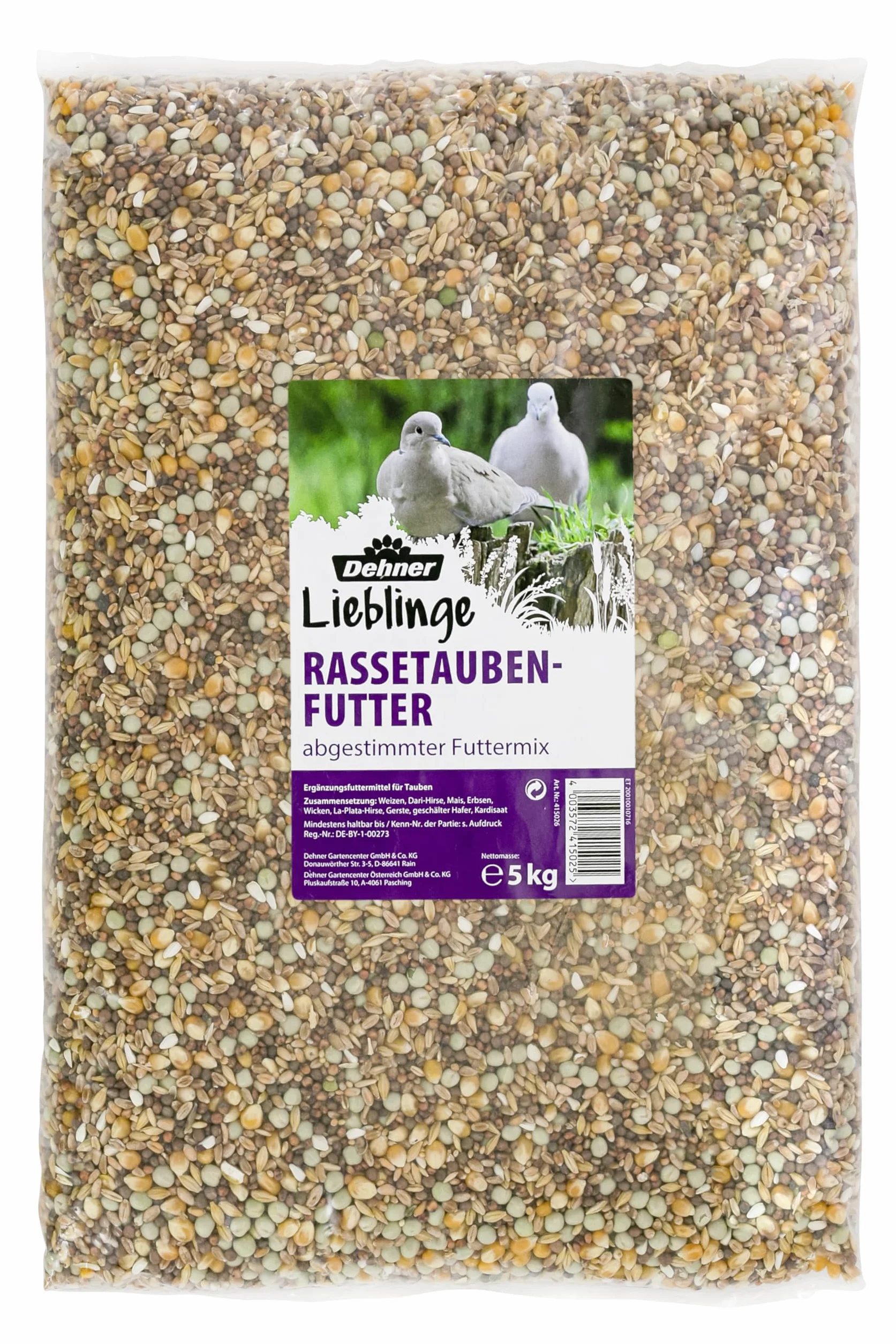 Dehner Karma dla gołębi 5 kg