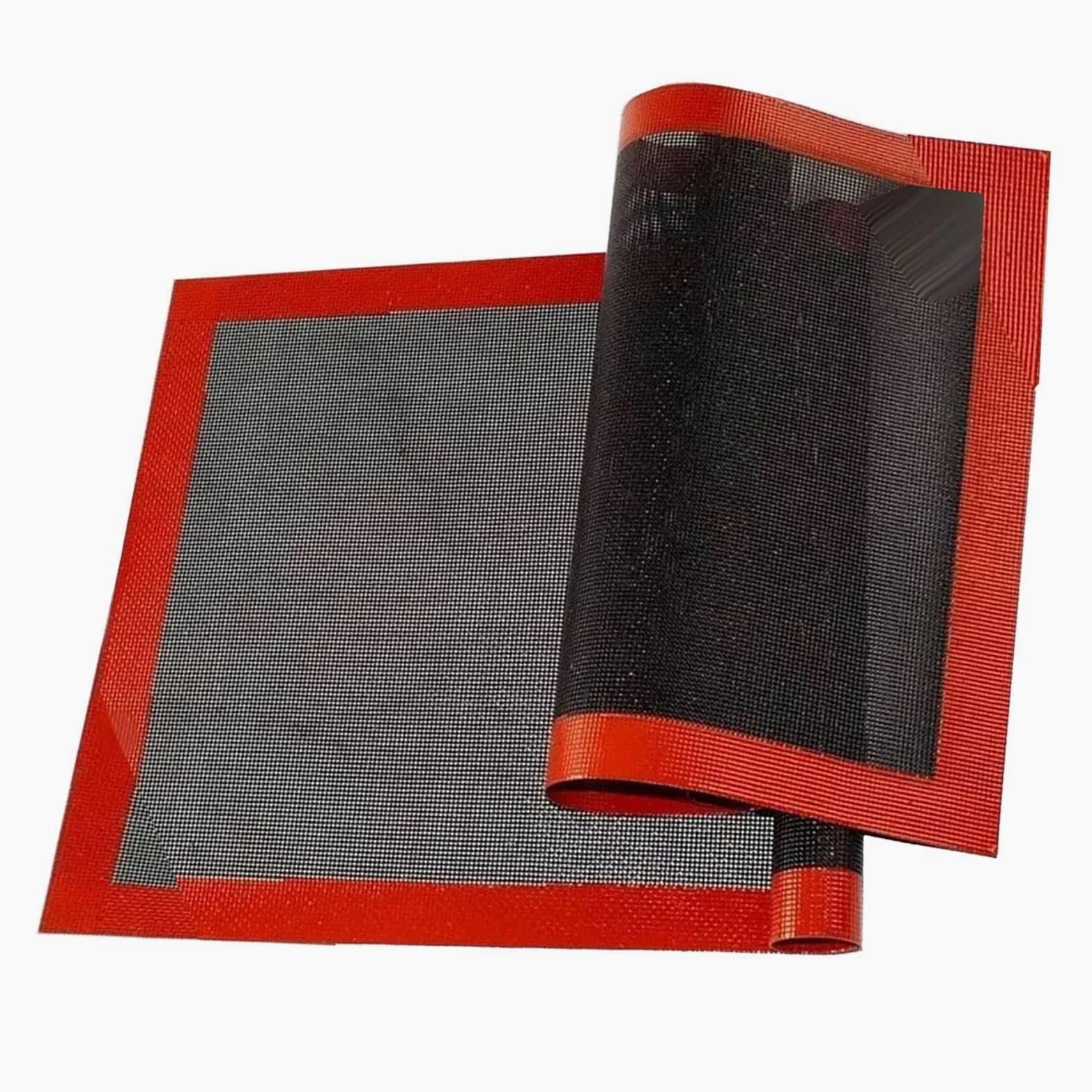 Ejoyous Perforowana Mata Silikonowa z Włókna Szklanego, Mikroperforowana Podkładka do Gotowania, Równomierne Rozprowadzanie Ciepła, Narzędzie Kuchenne 30x40cm do Pieczenia Ciasteczek i Ciastek