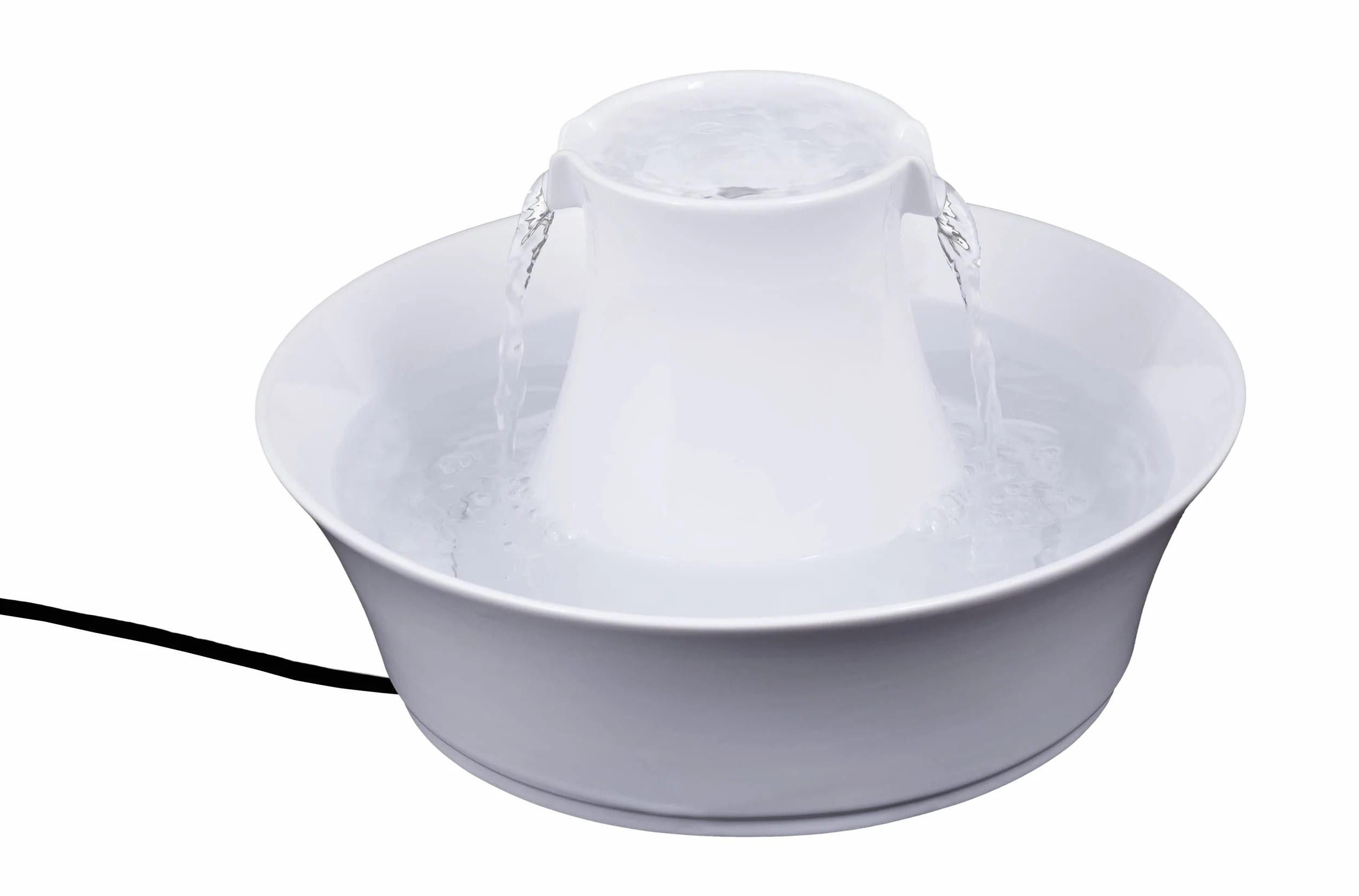 PetSafe Drinkwell Ceramiczna fontanna do picia Avalon 2 L biała
