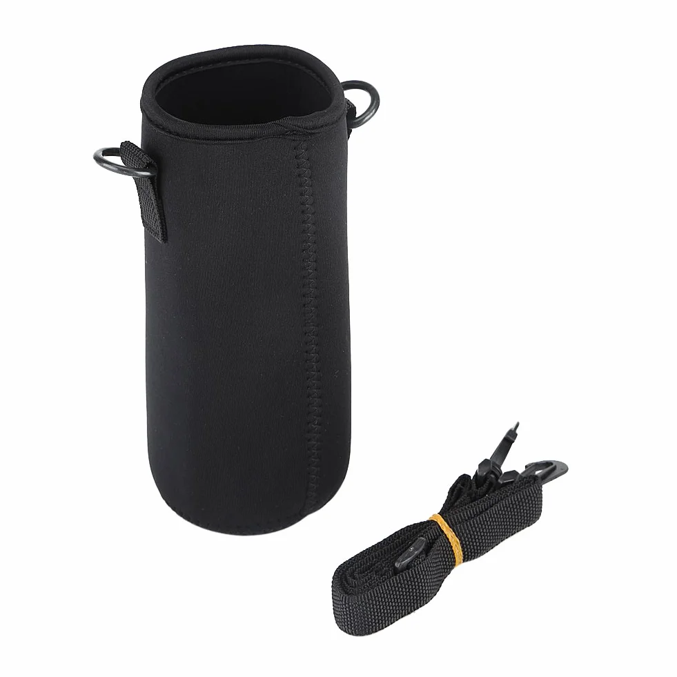 Torba na butelkę wody Pokrowiec na butelkę Torba do noszenia Torba do przenoszenia na zewnątrz Camping Piesze wycieczki Wędkarstwo (wysokość 25 cm)
